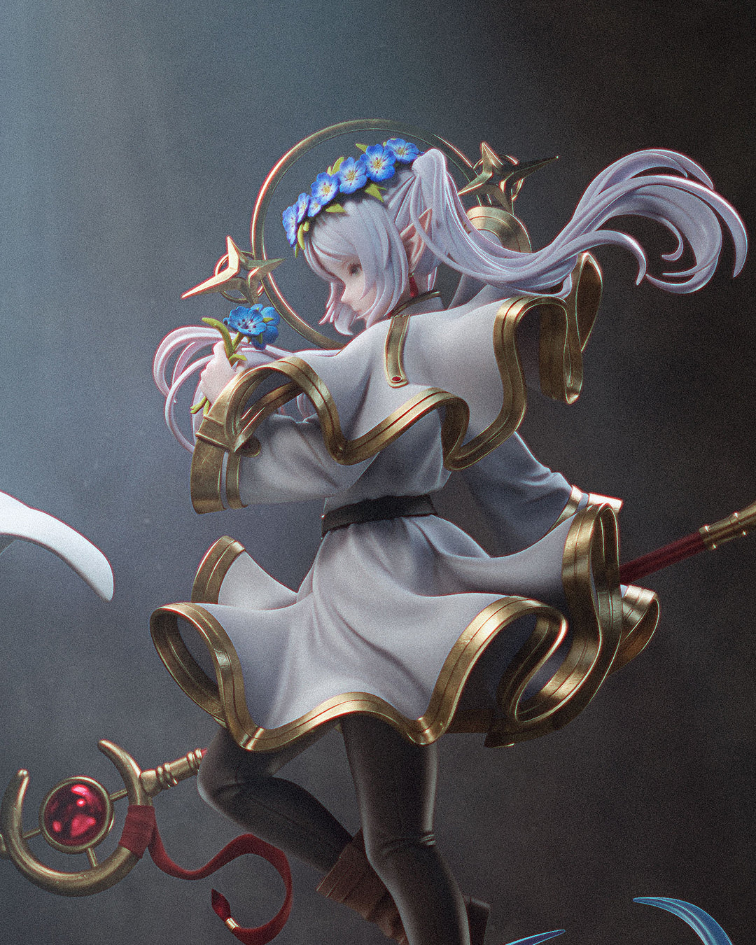 Remembered Heroine Frieren Statue