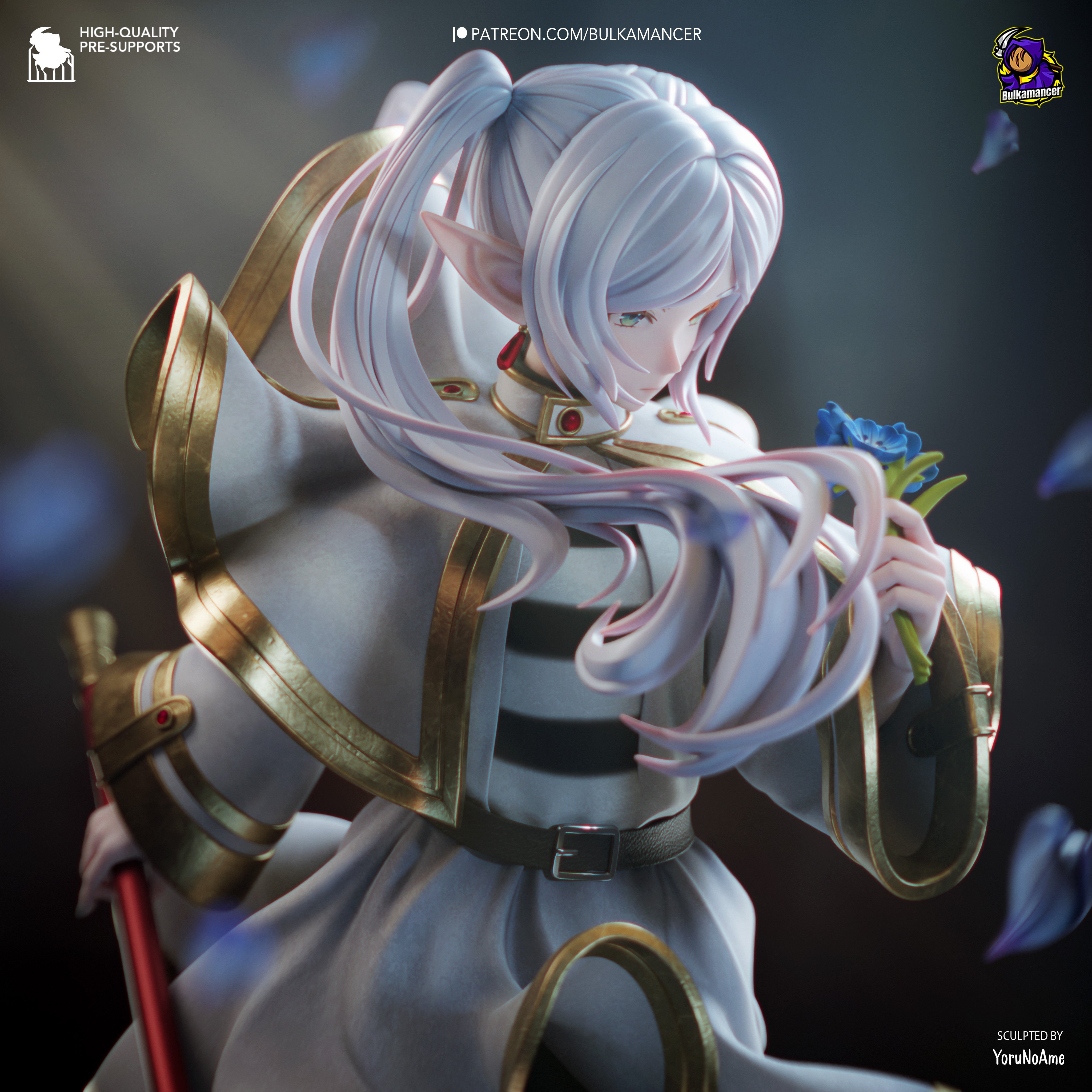 Remembered Heroine Frieren Statue