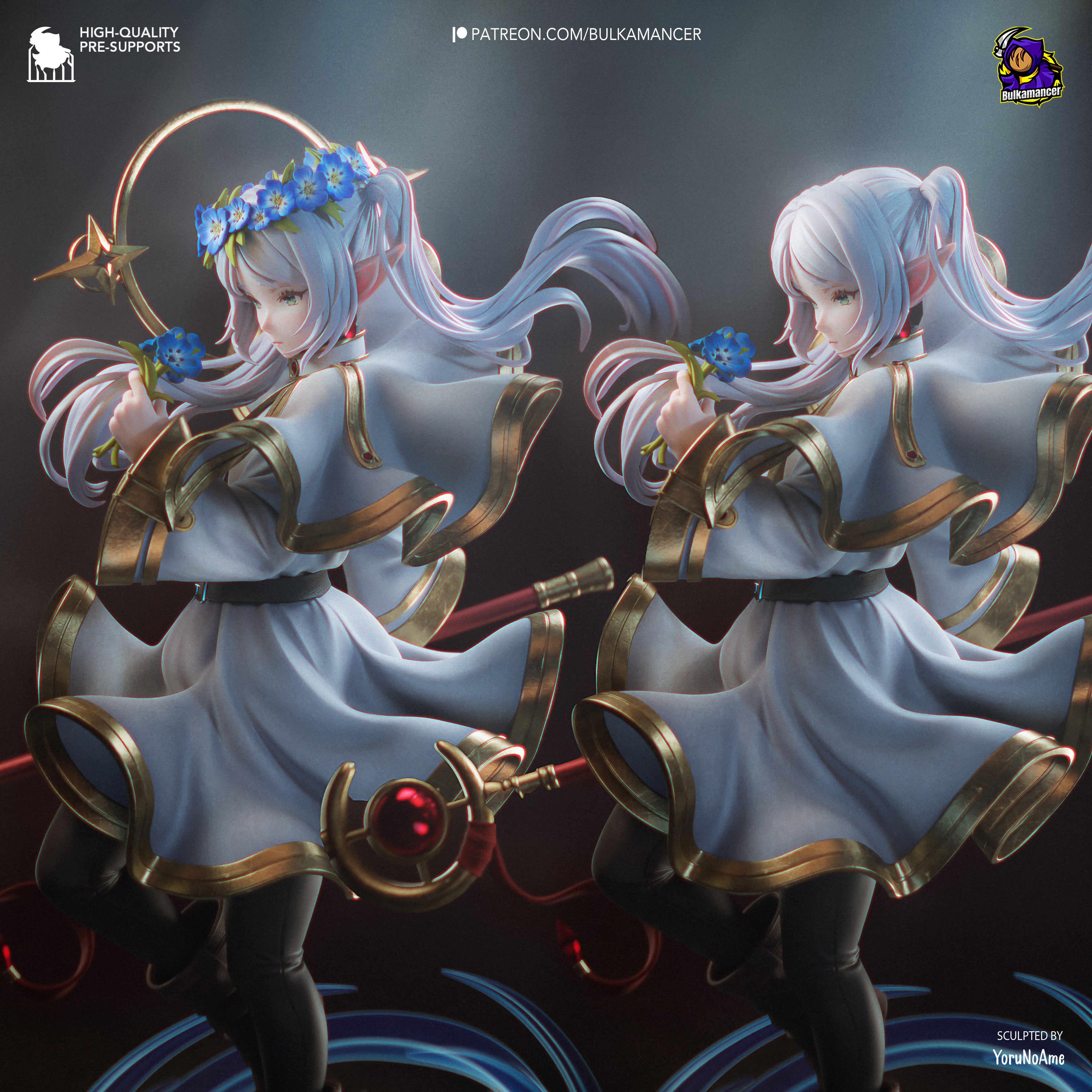 Remembered Heroine Frieren Statue