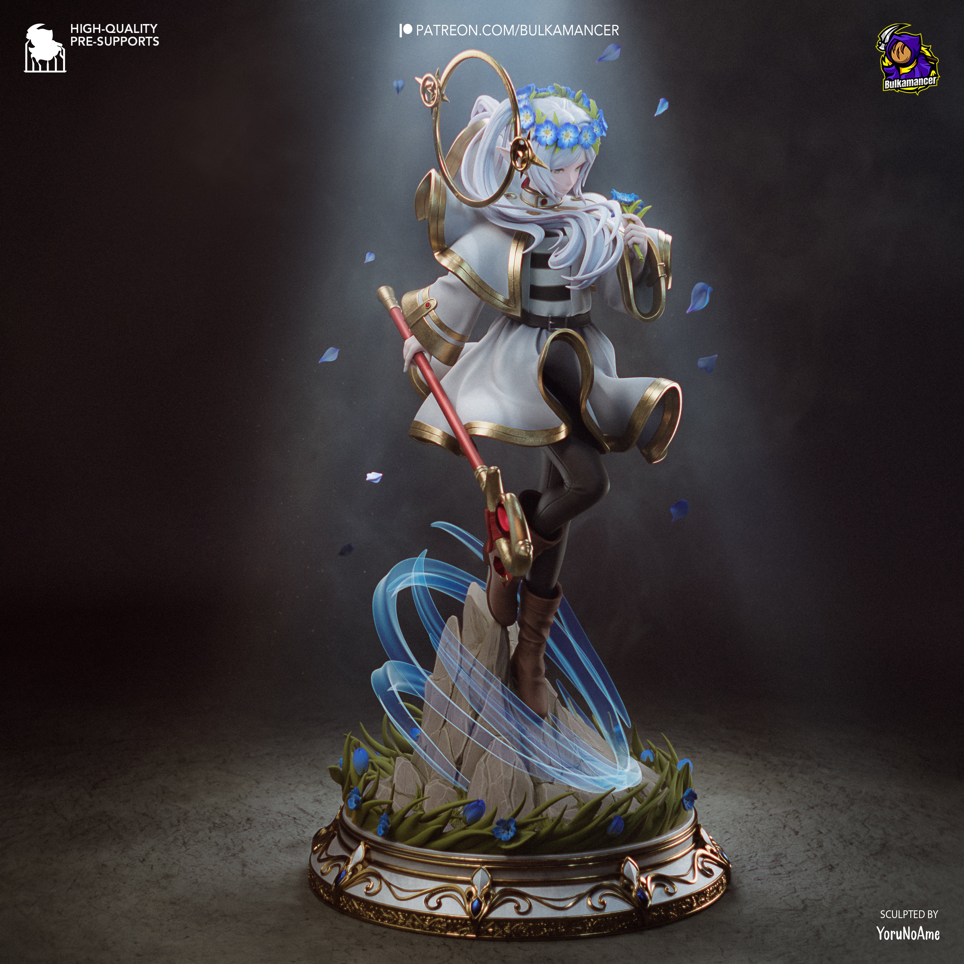Remembered Heroine Frieren Statue