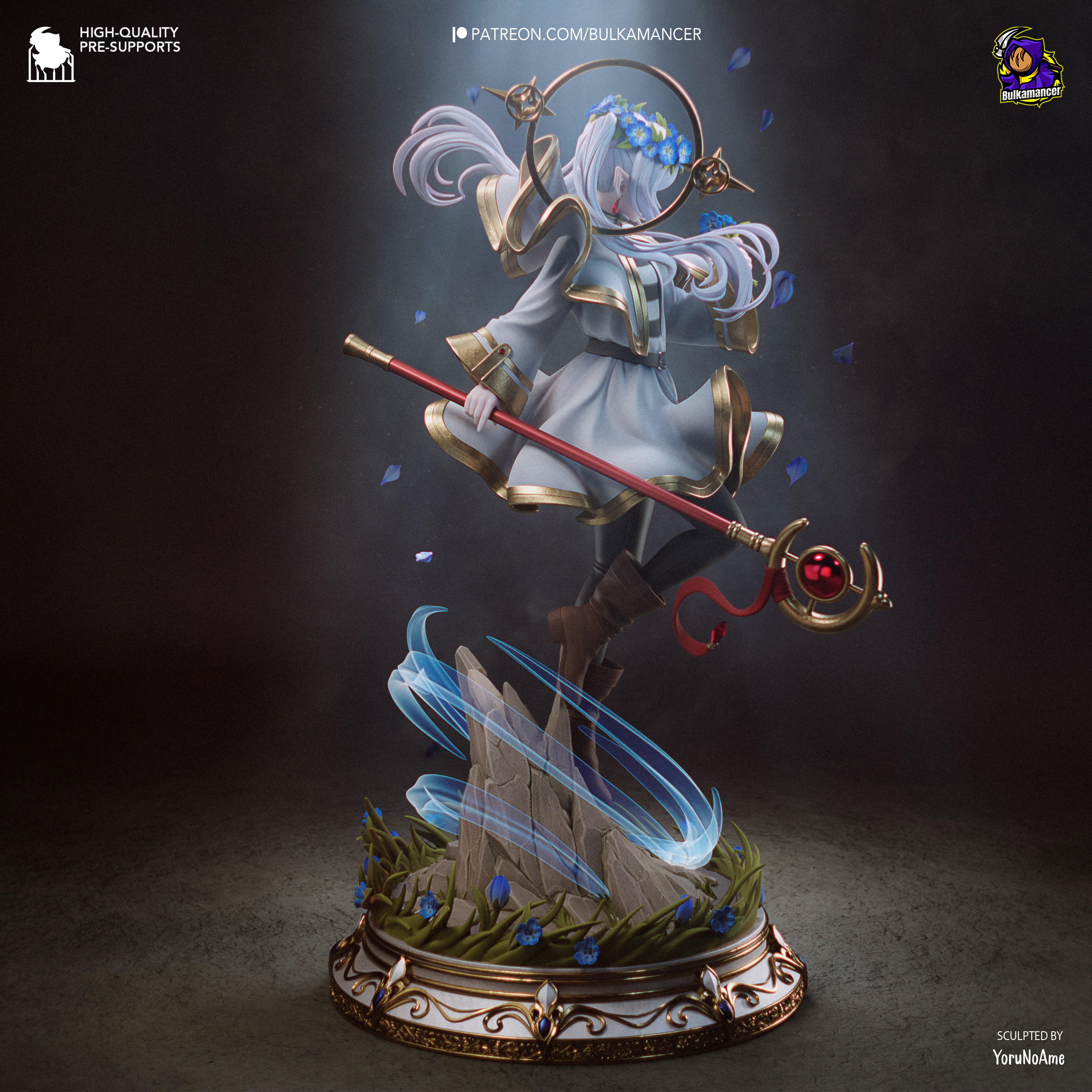 Remembered Heroine Frieren Statue