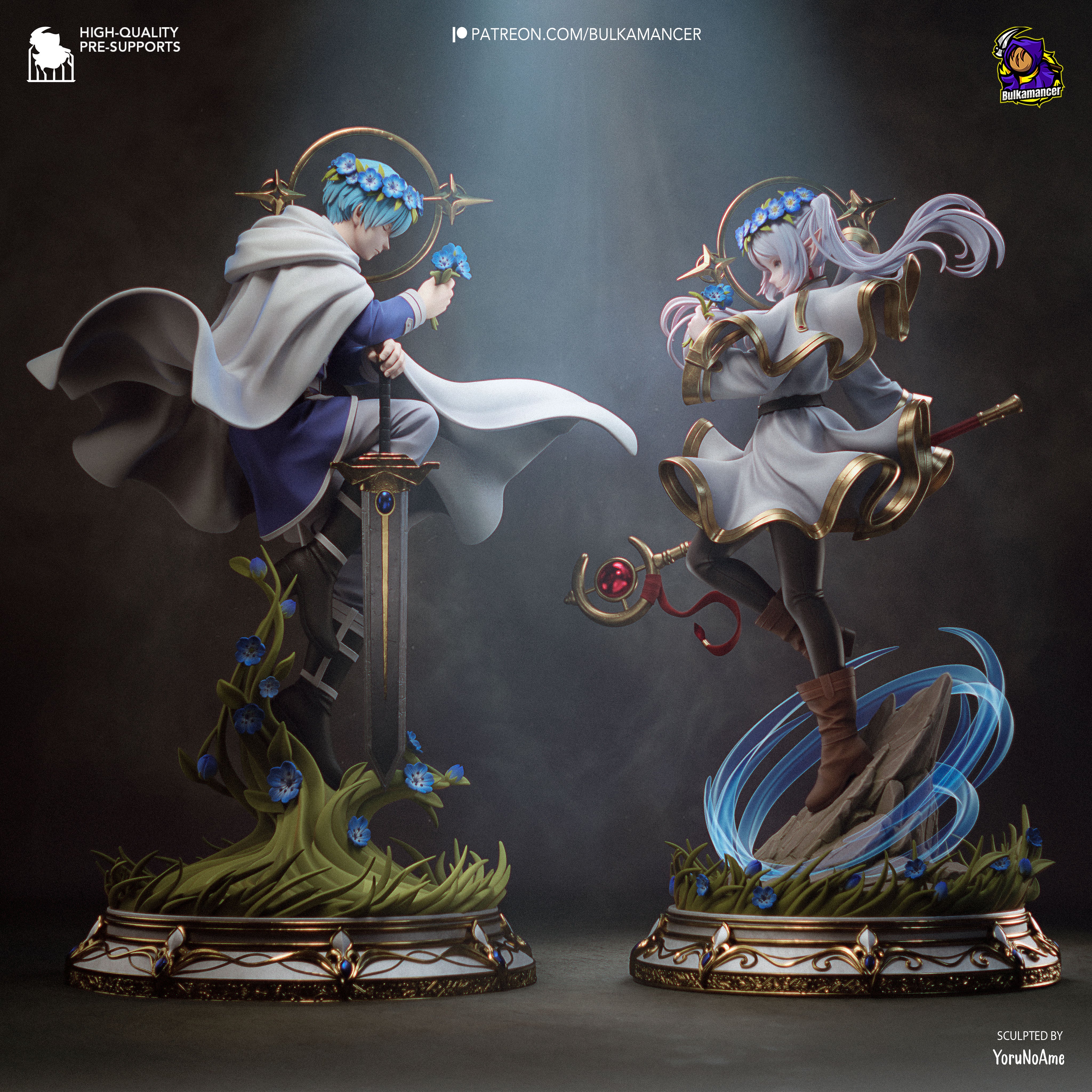 Remembered Heroine Frieren Statue