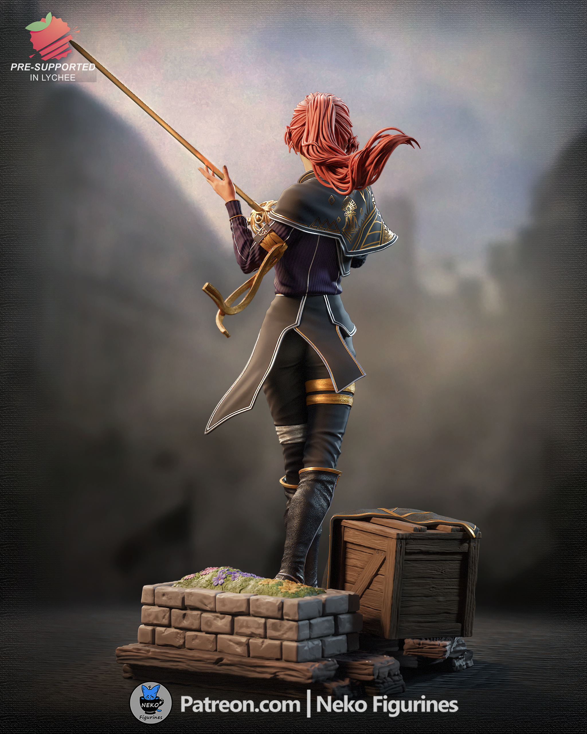 The Last Number | Maximum Detailed 12K 3D printed figure