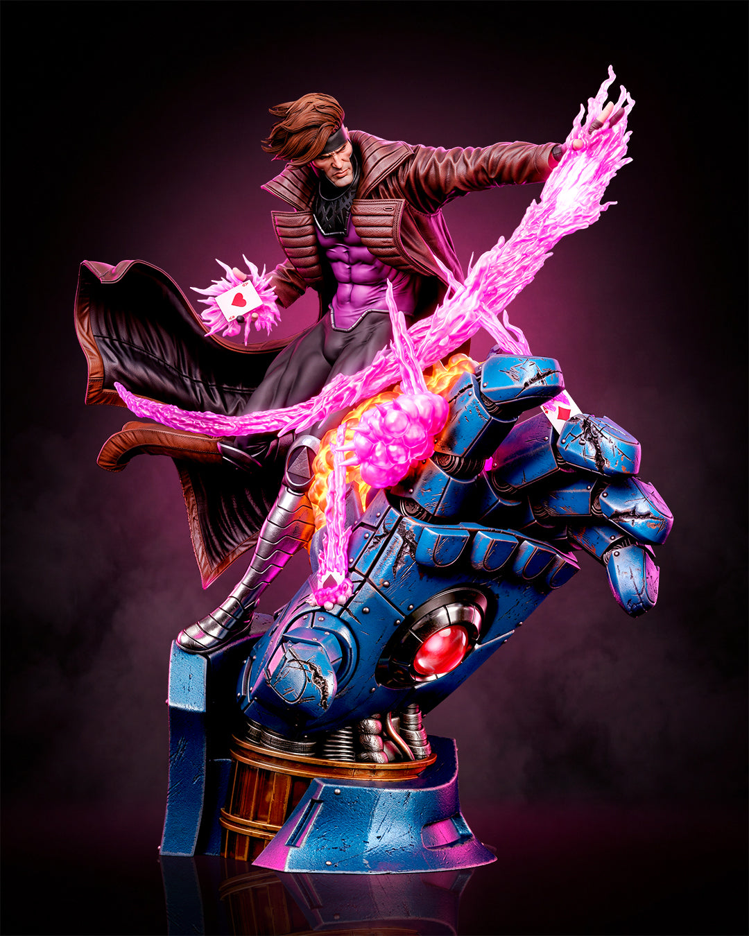 Card Master Gambit Statue