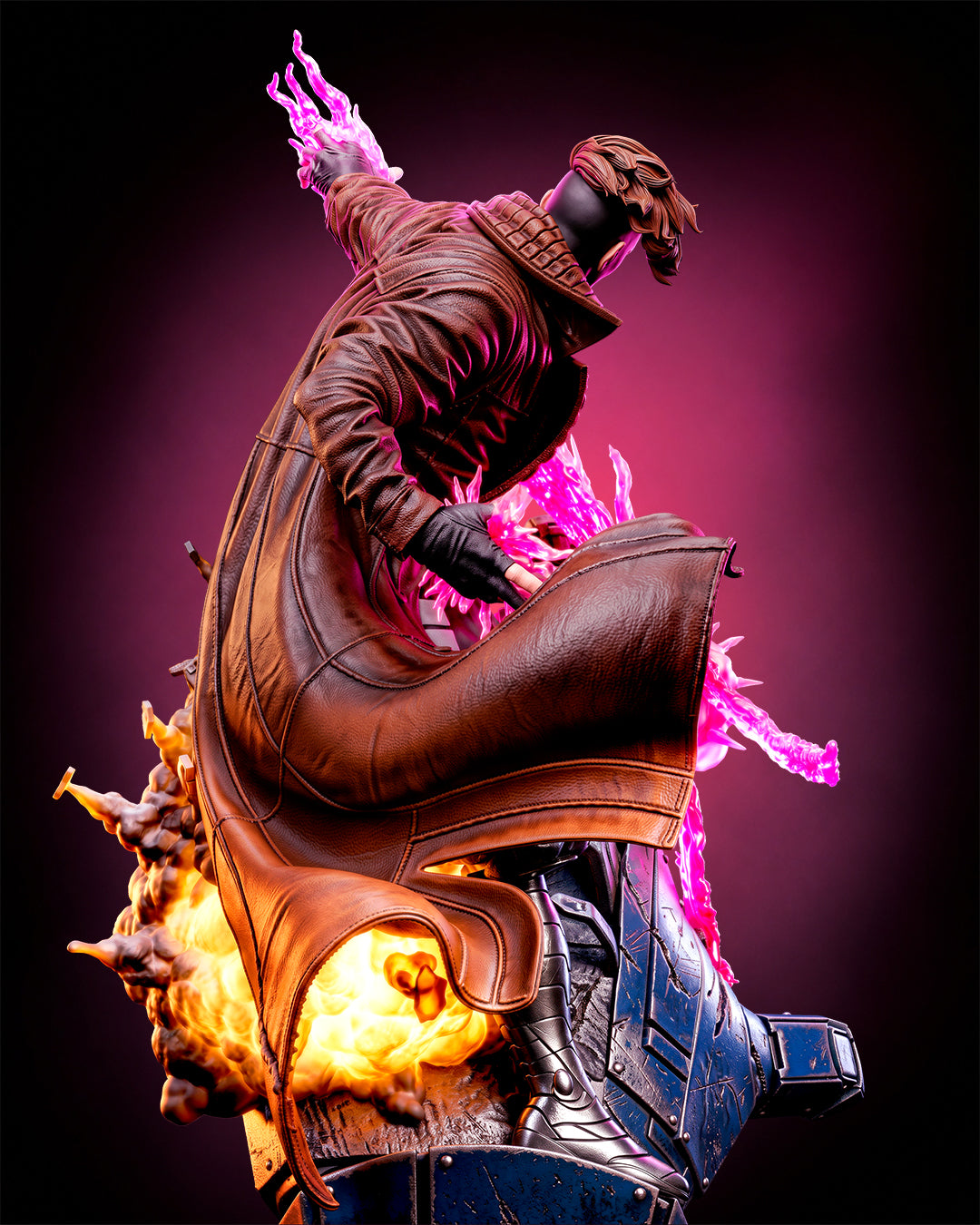 Card Master Gambit Statue