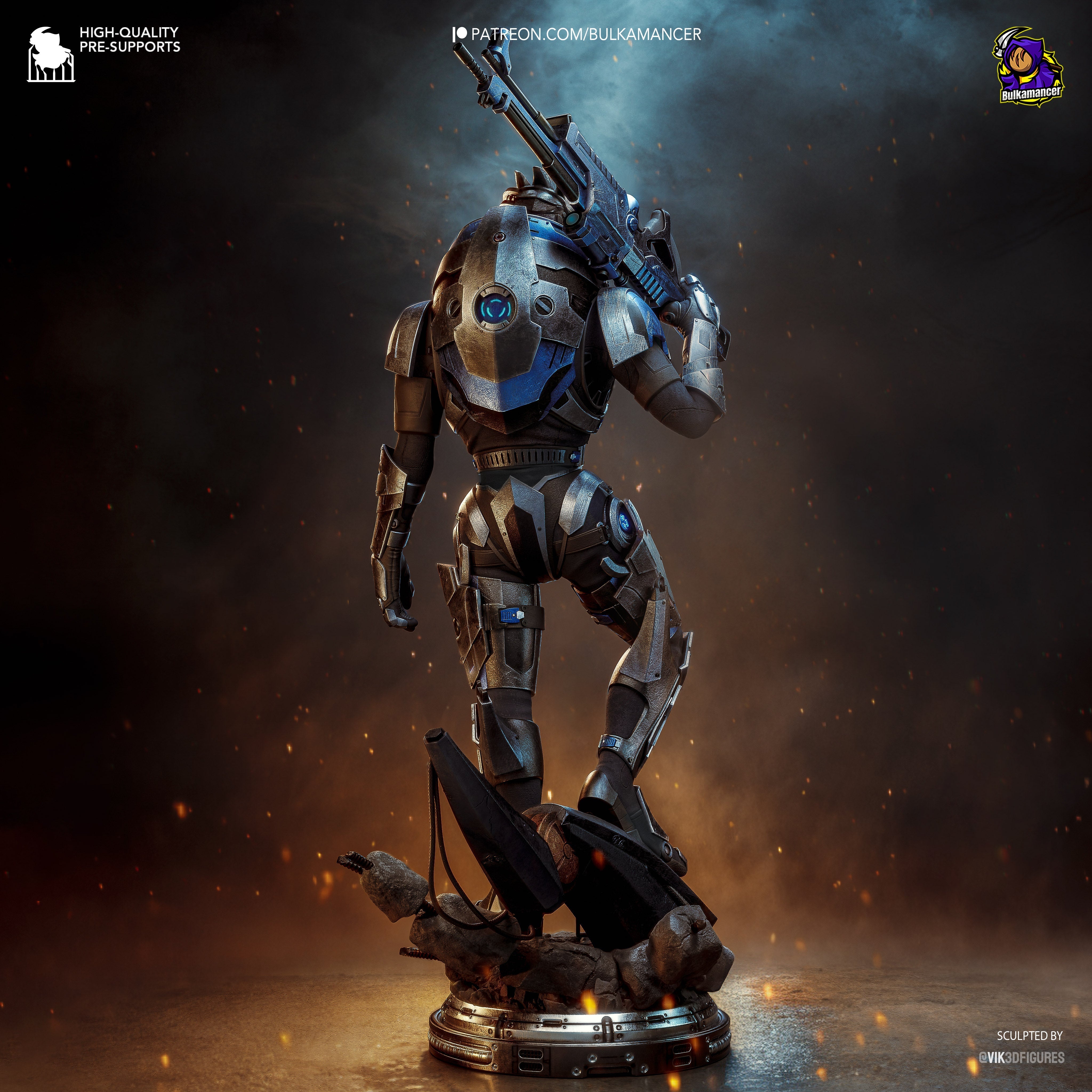 Normandy Sharpshooter Statue