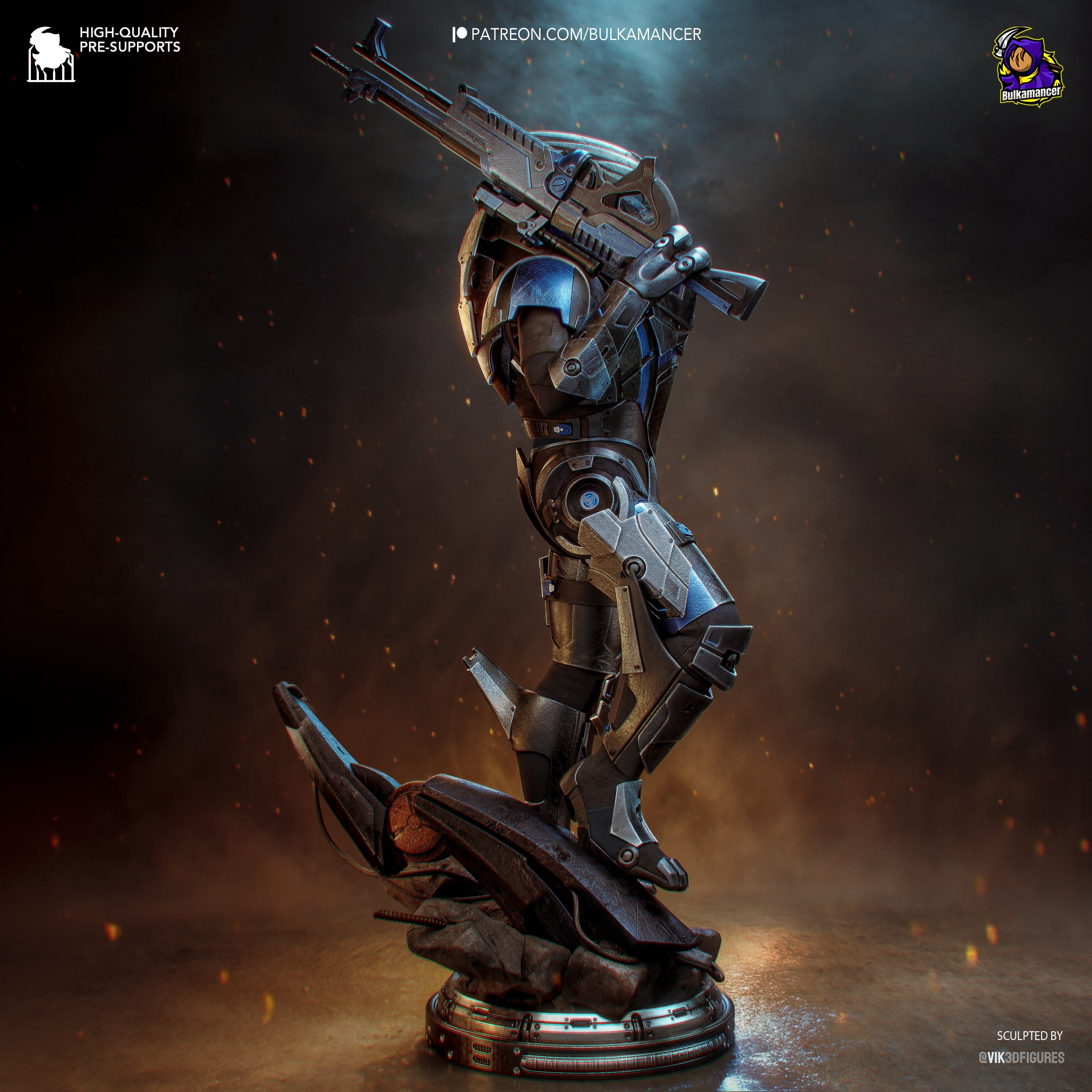 Normandy Sharpshooter Statue