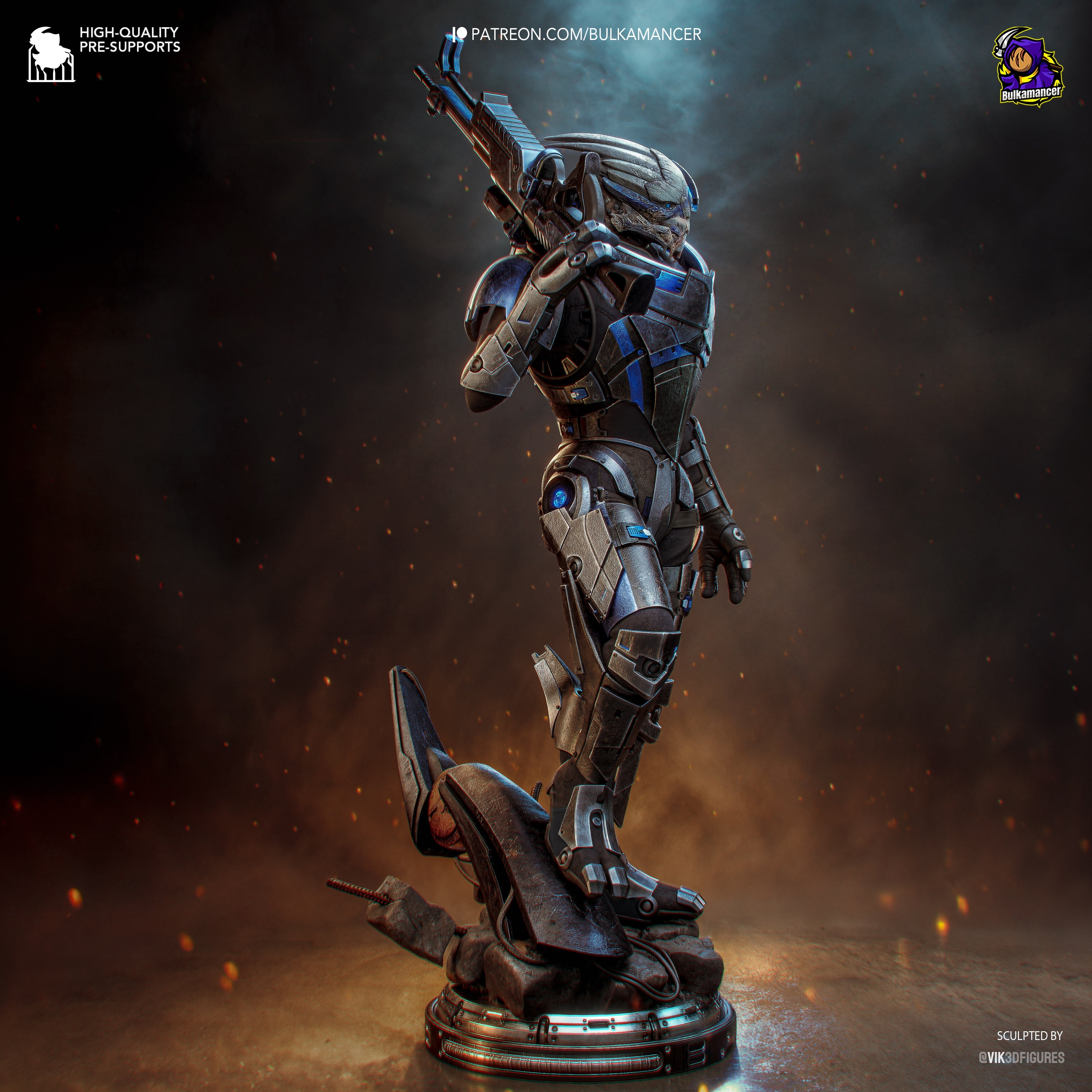 Normandy Sharpshooter Statue
