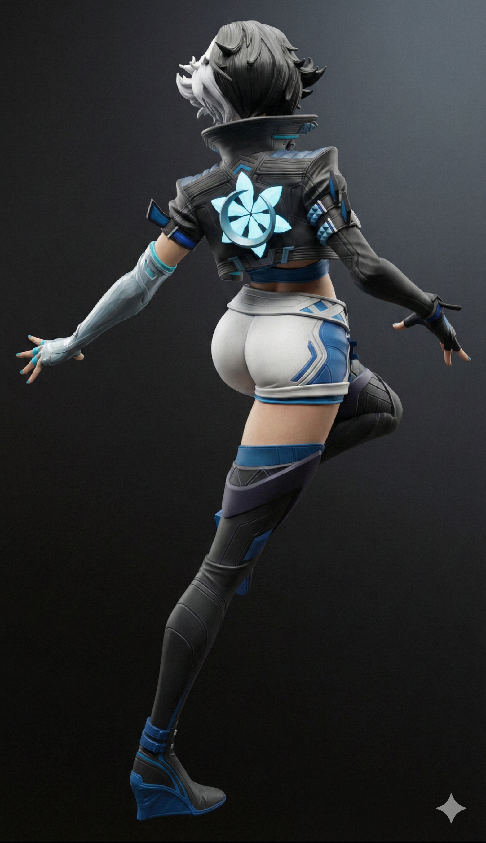 The Ice Idol | Maximum Detailed 12K 3D printed figure