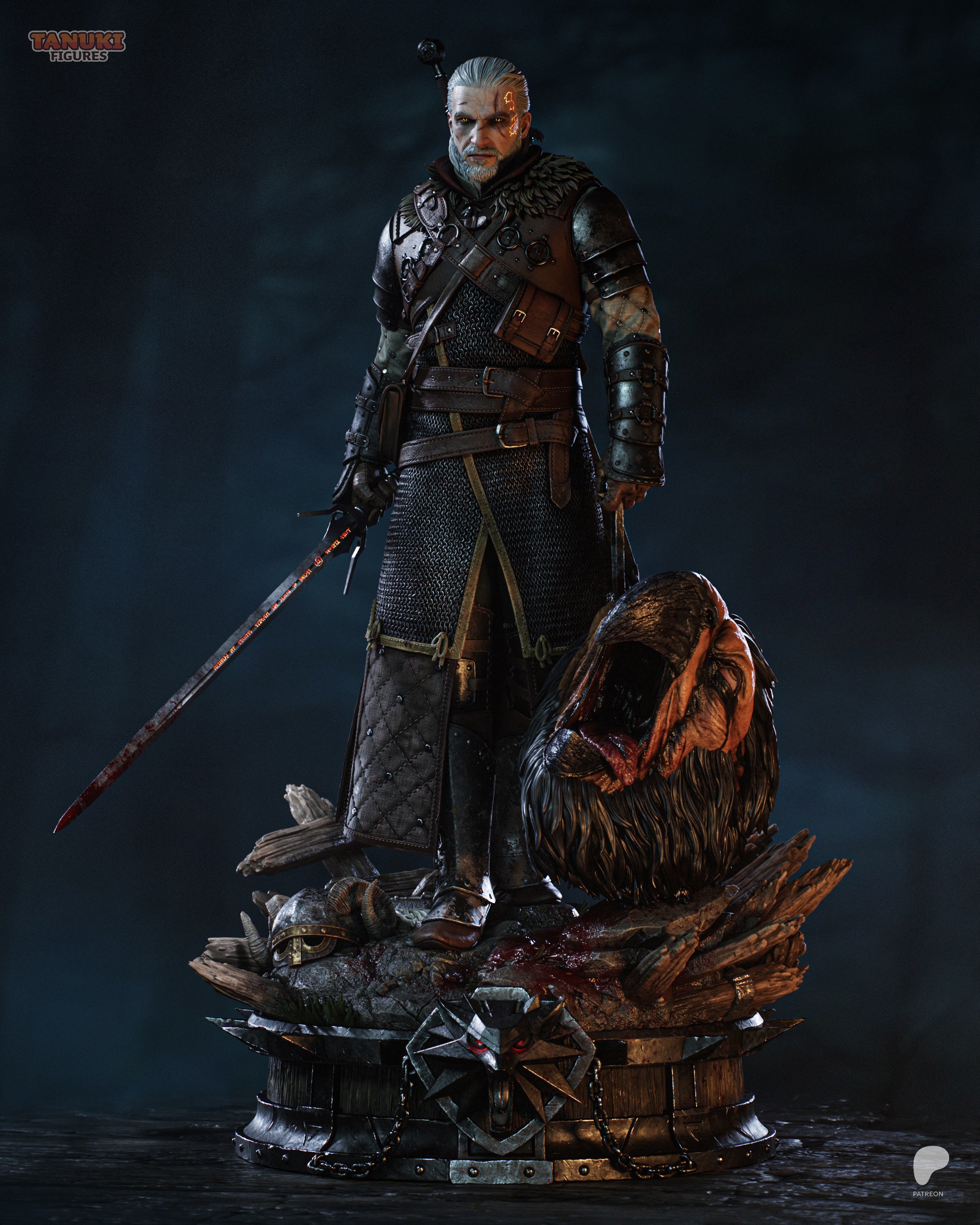 The Butcher | Maximum Detailed 12K 3D printed figure