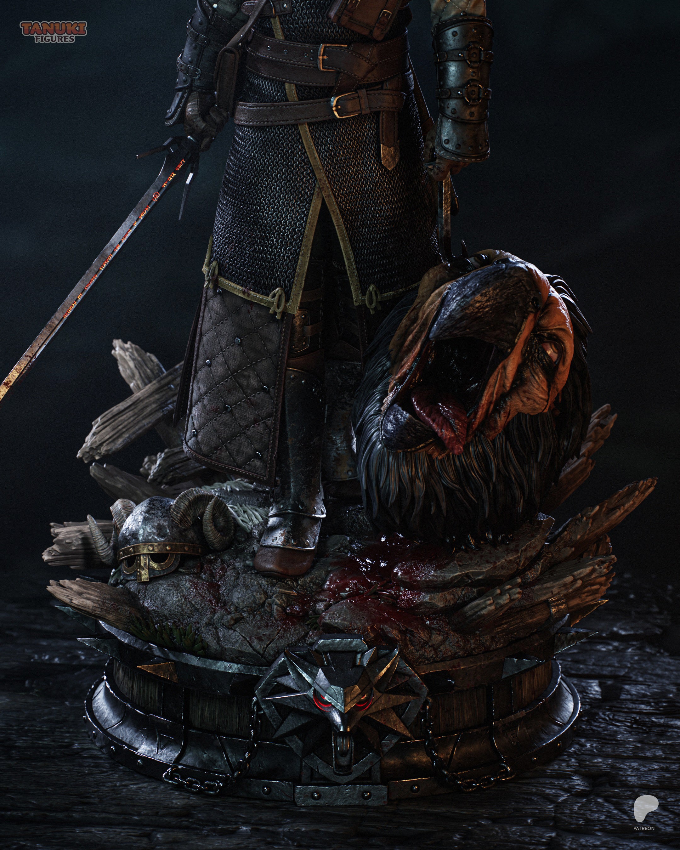 The Butcher | Maximum Detailed 12K 3D printed figure