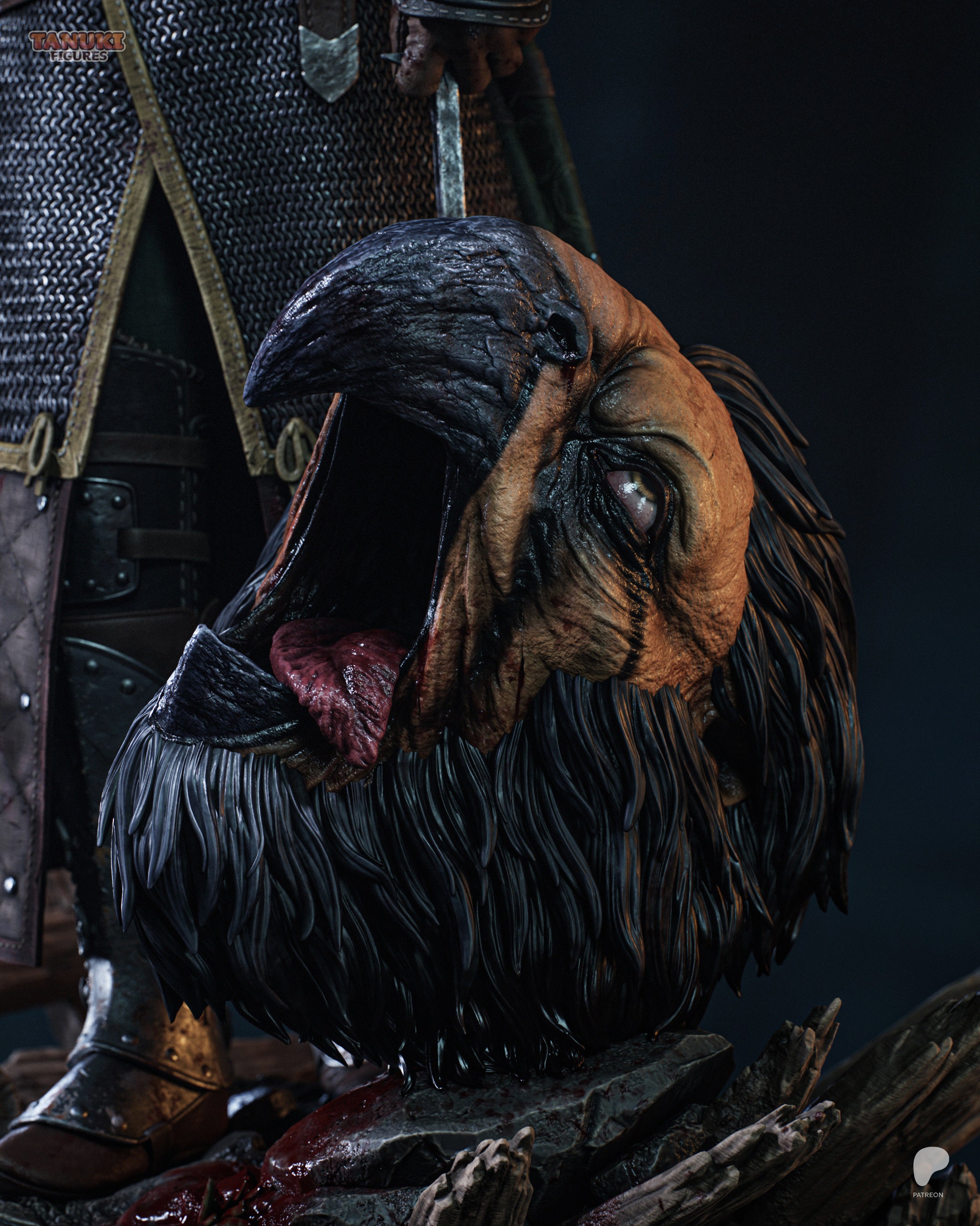 The Butcher | Maximum Detailed 12K 3D printed figure