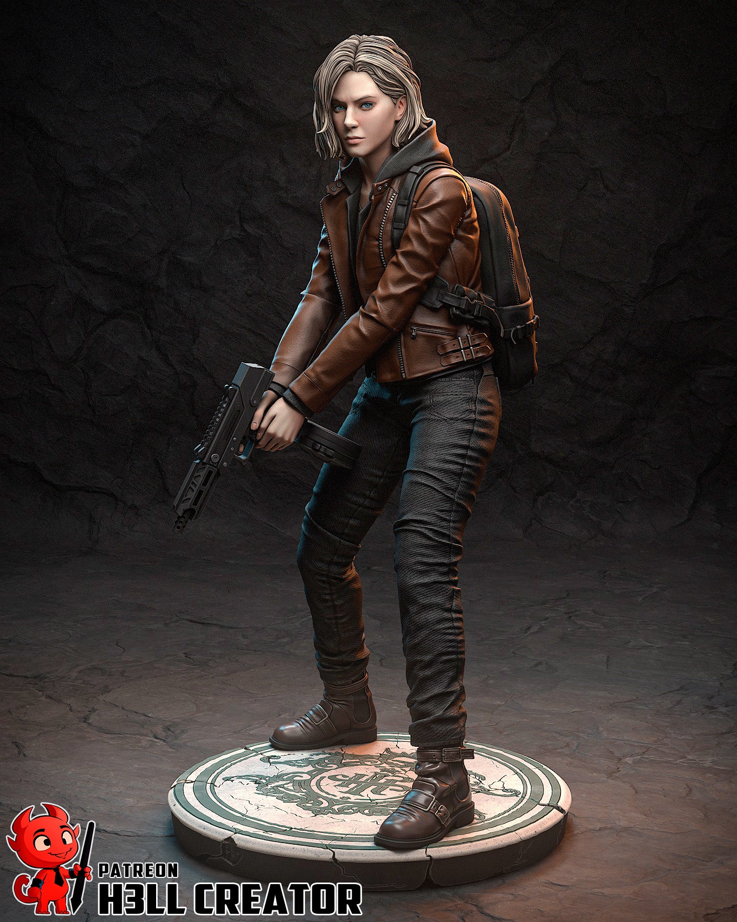 G. Ashcroft - F.B.I. | Maximum Detailed 12K 3D printed figure