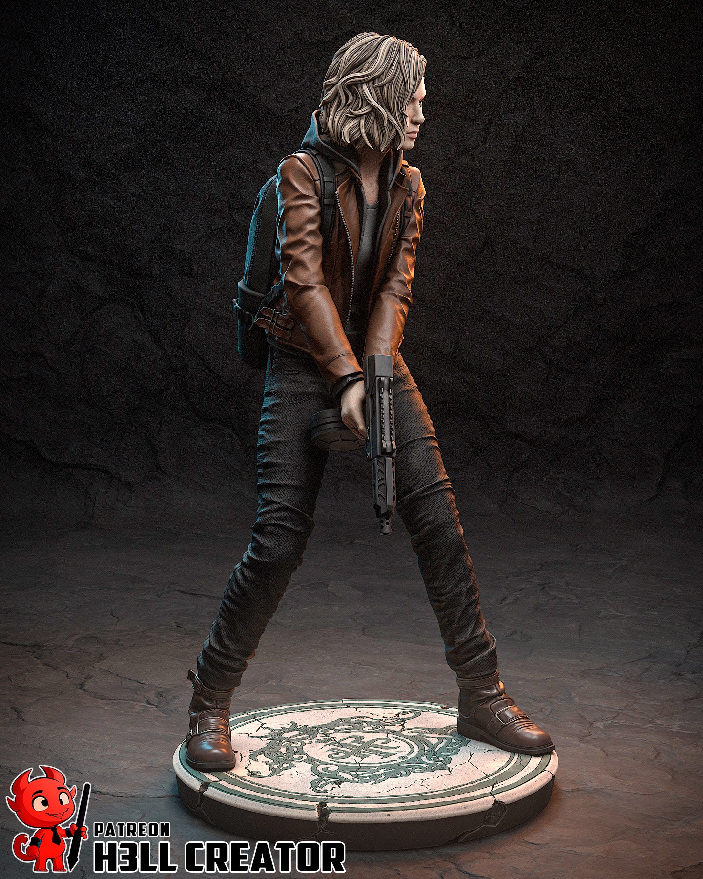 G. Ashcroft - F.B.I. | Maximum Detailed 12K 3D printed figure