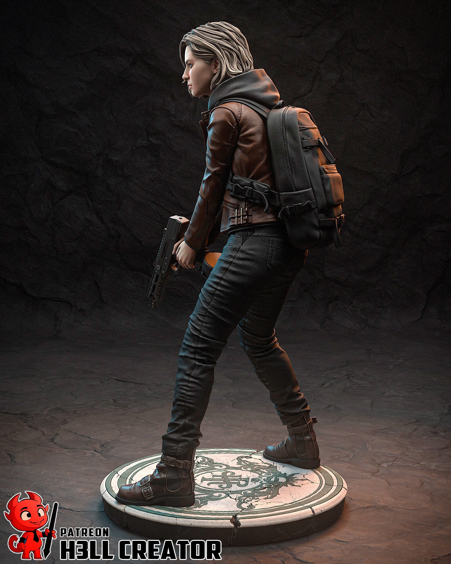 G. Ashcroft - F.B.I. | Maximum Detailed 12K 3D printed figure