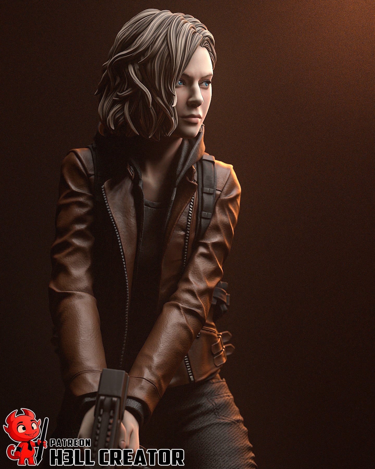 G. Ashcroft - F.B.I. | Maximum Detailed 12K 3D printed figure