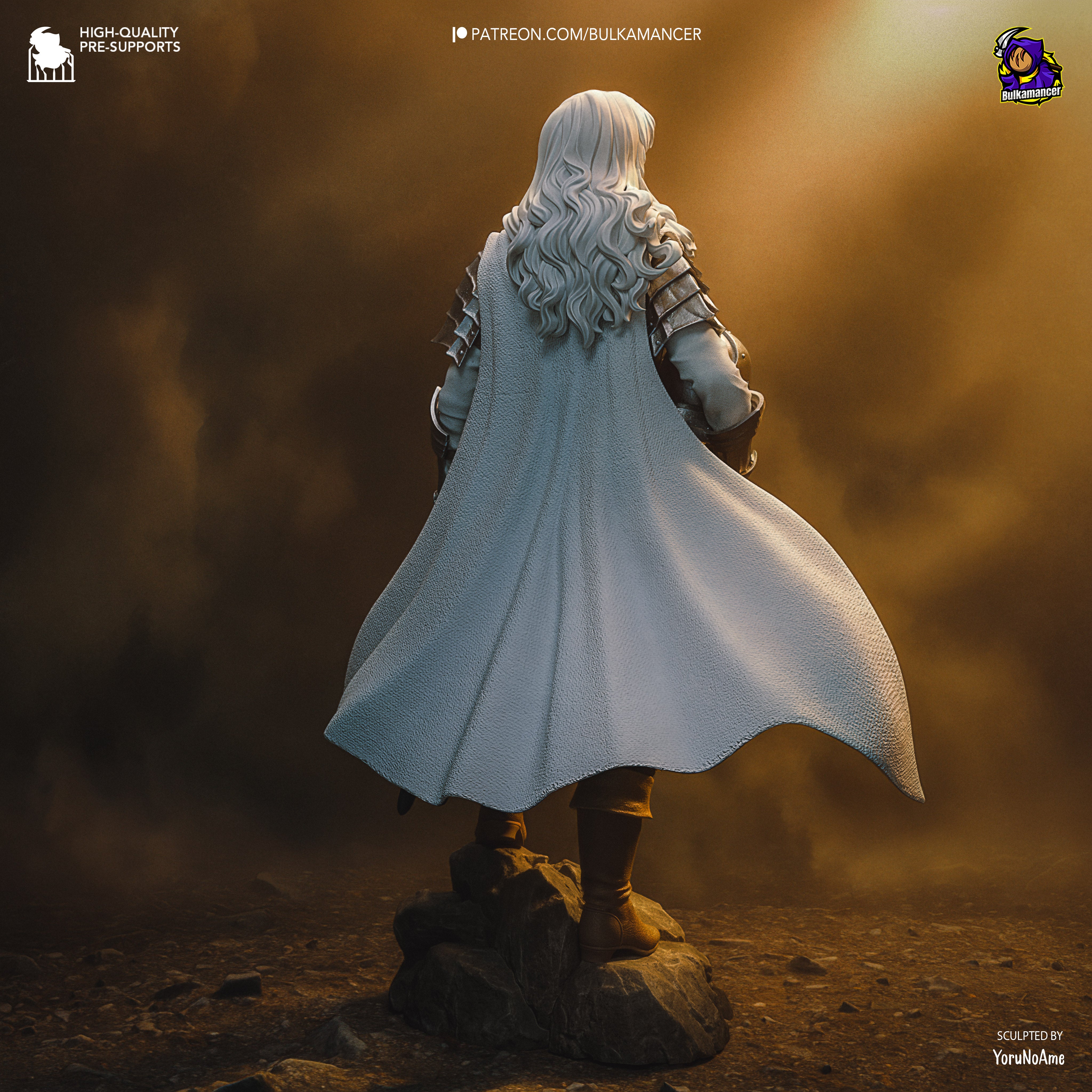 The Hawk of Light | Maximum Detailed 12K 3D printed figure