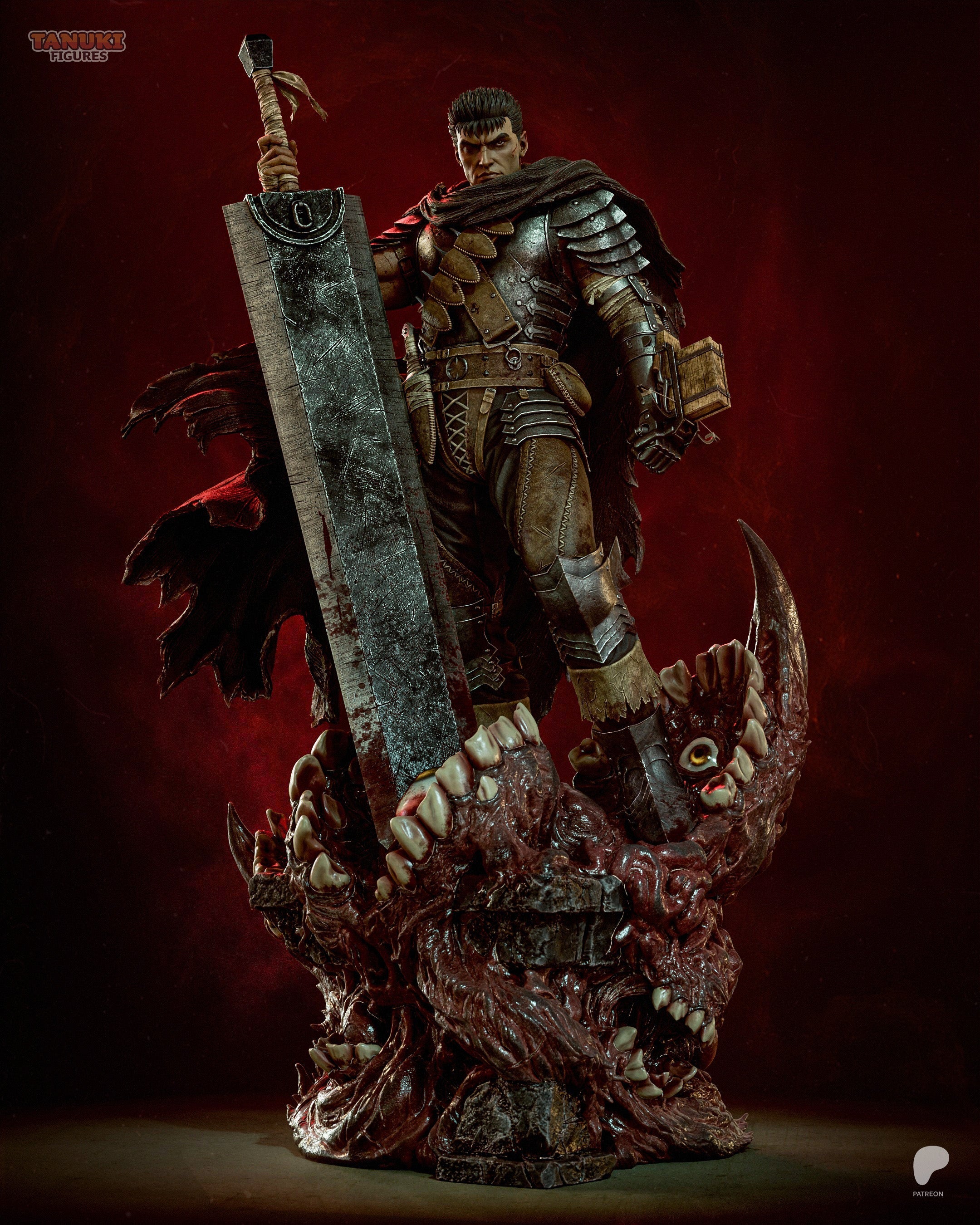 The Black Sword Statue