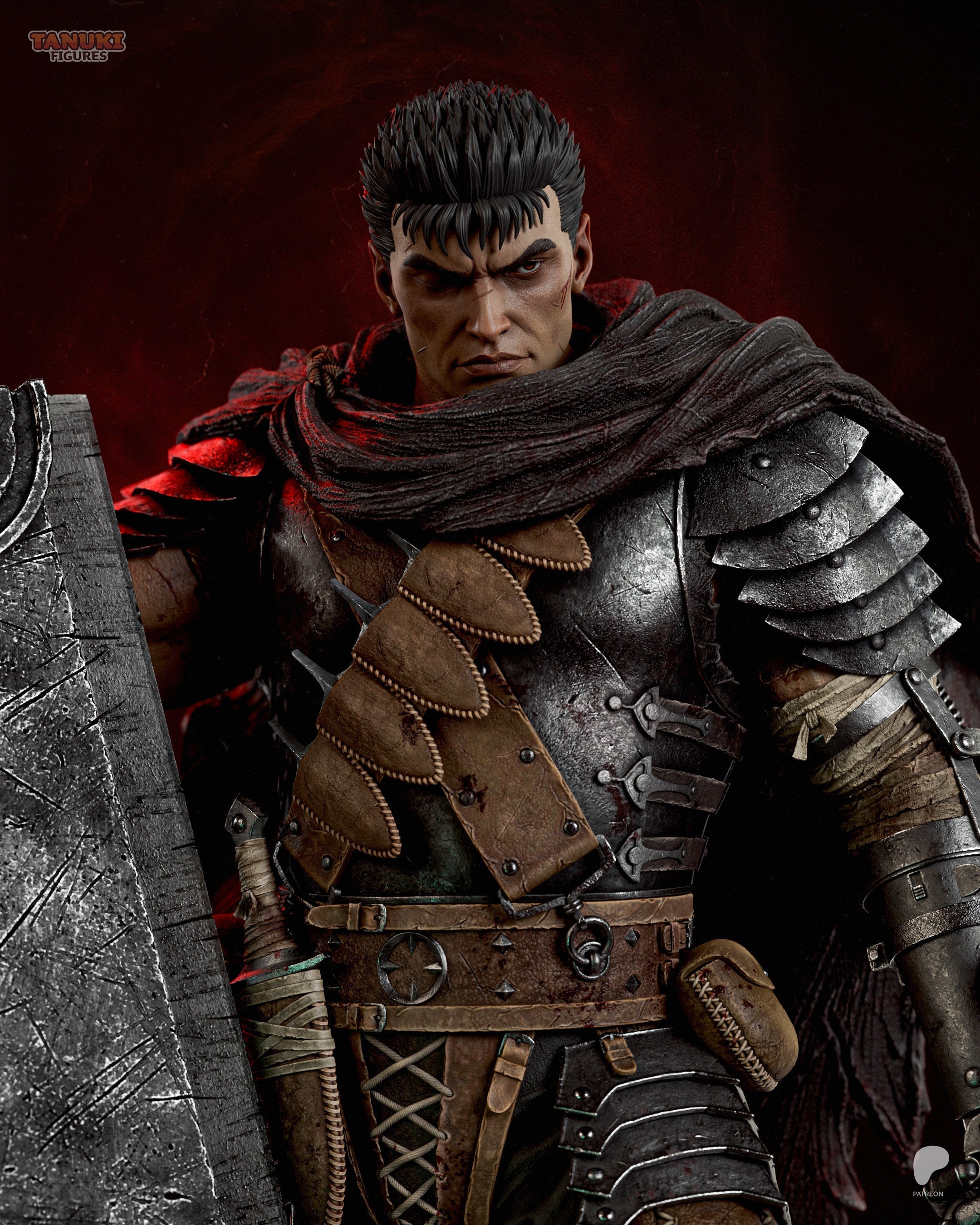 The Black Sword Statue