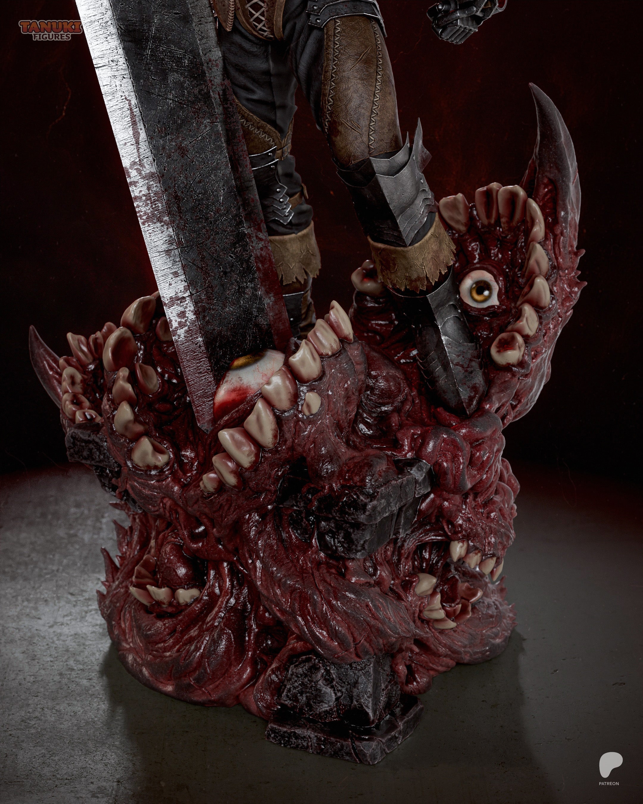 The Black Sword Statue
