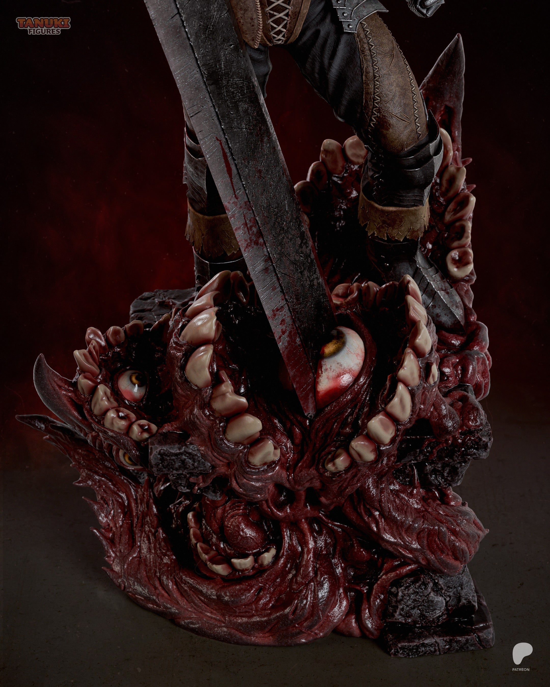 The Black Sword Statue