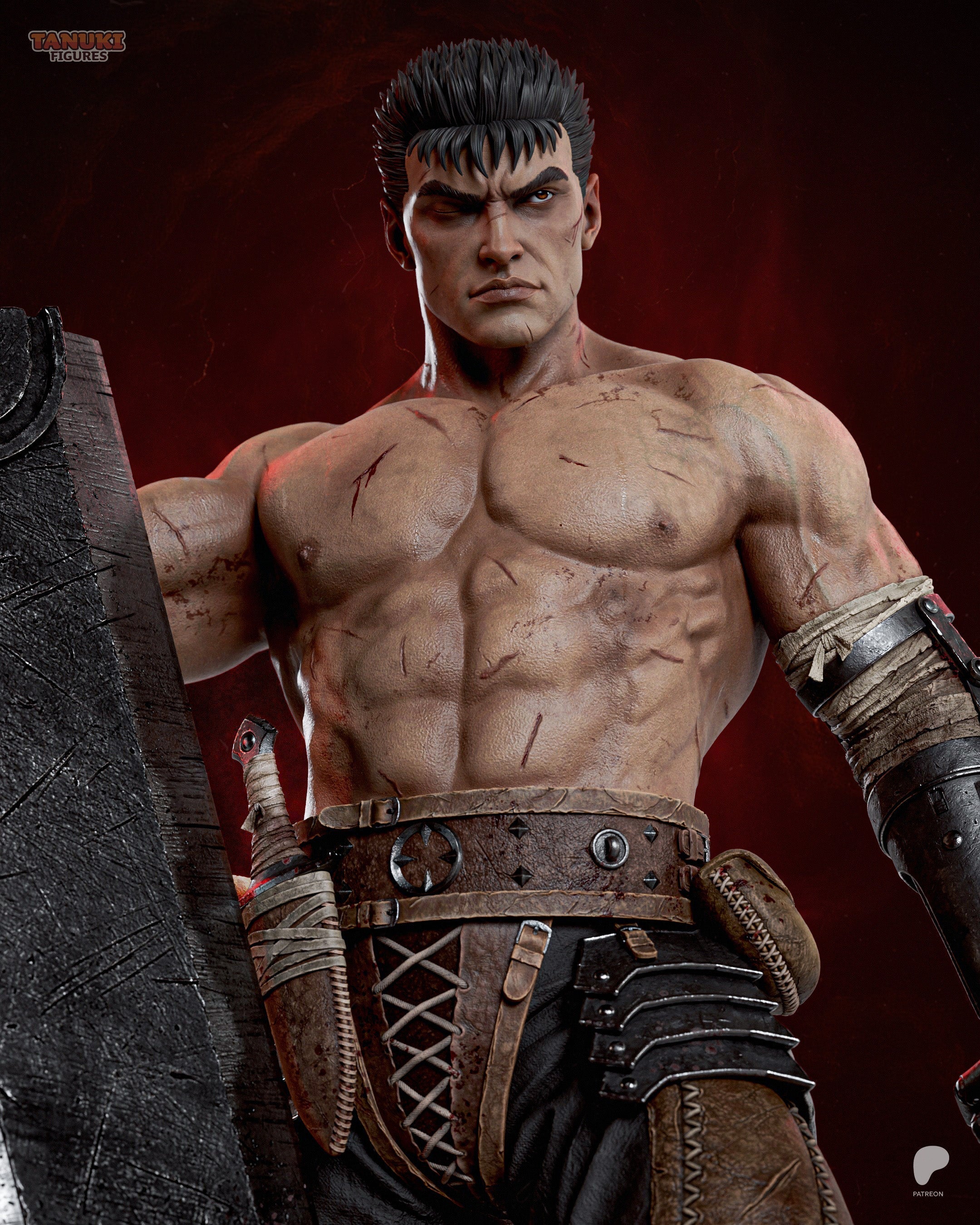 The Black Sword Statue