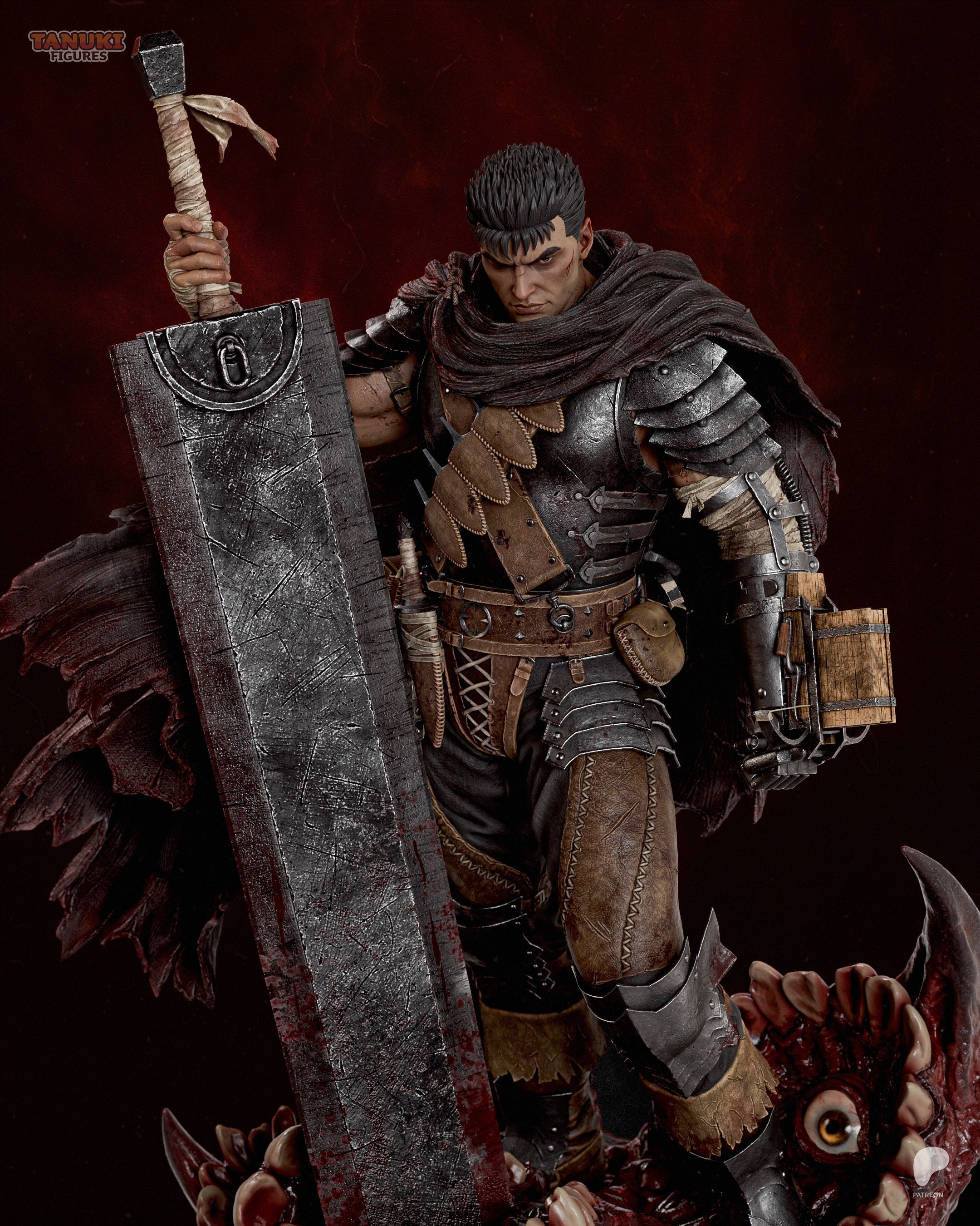 The Black Sword Statue