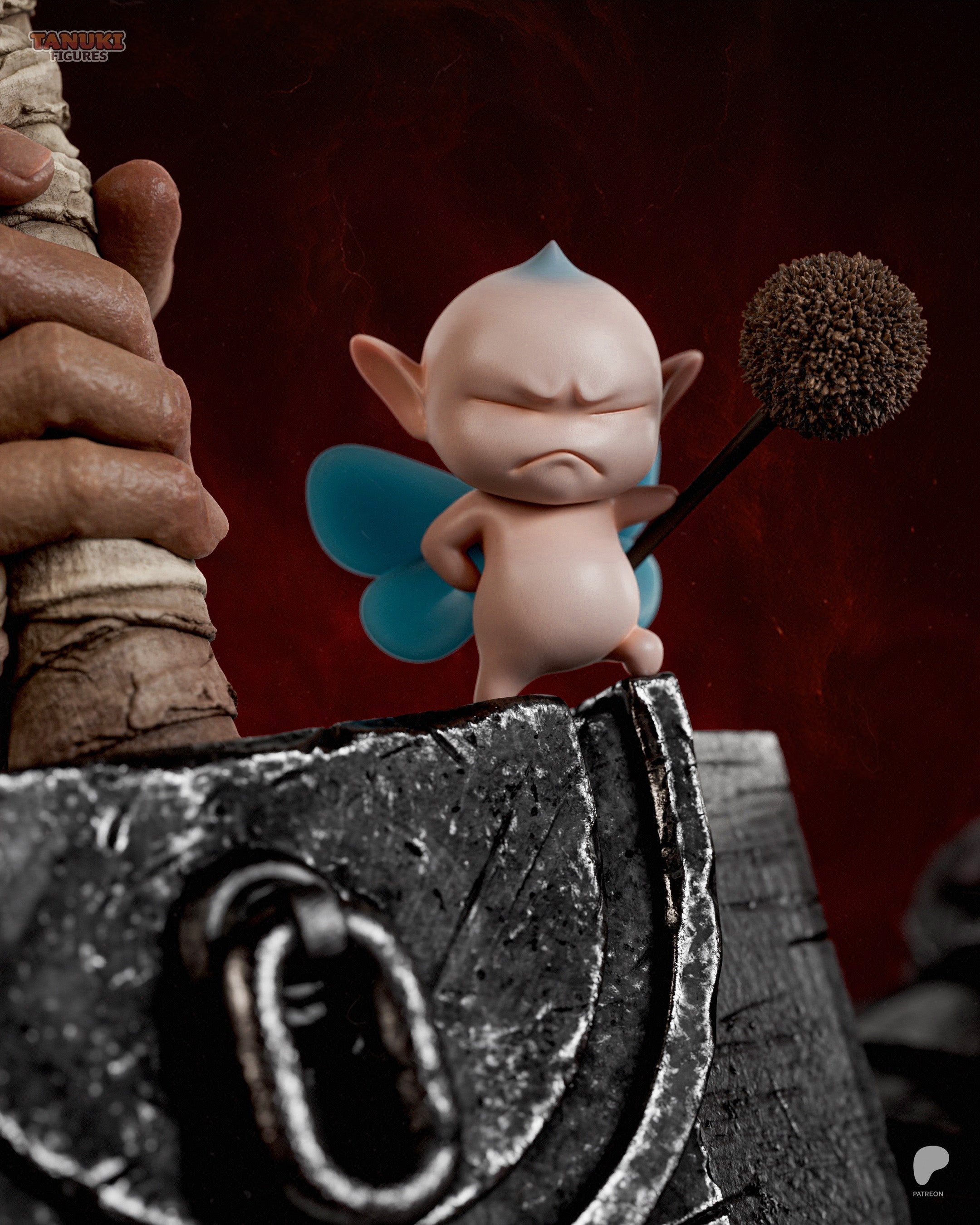 The Black Sword Statue
