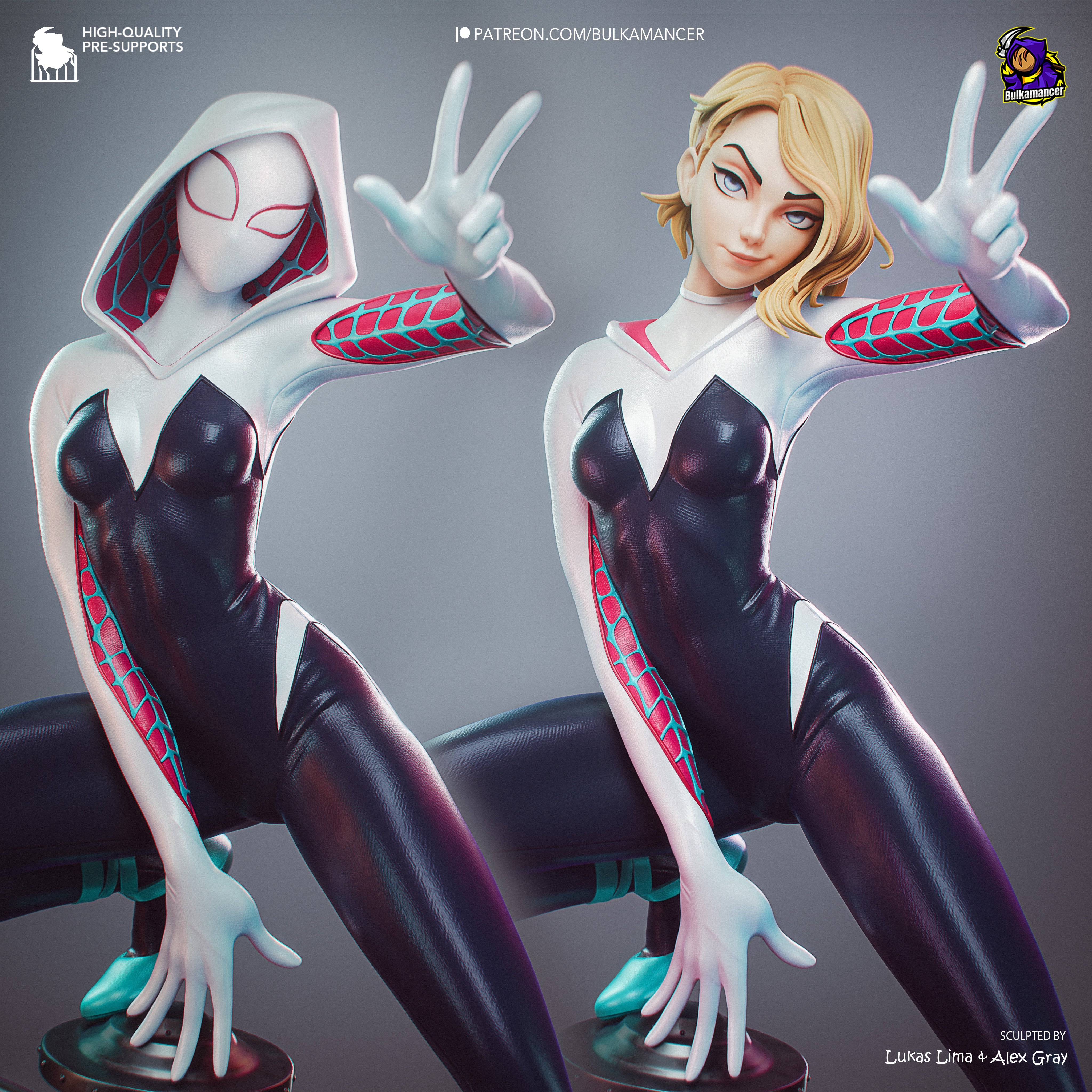 The Ghost-Spider Statue