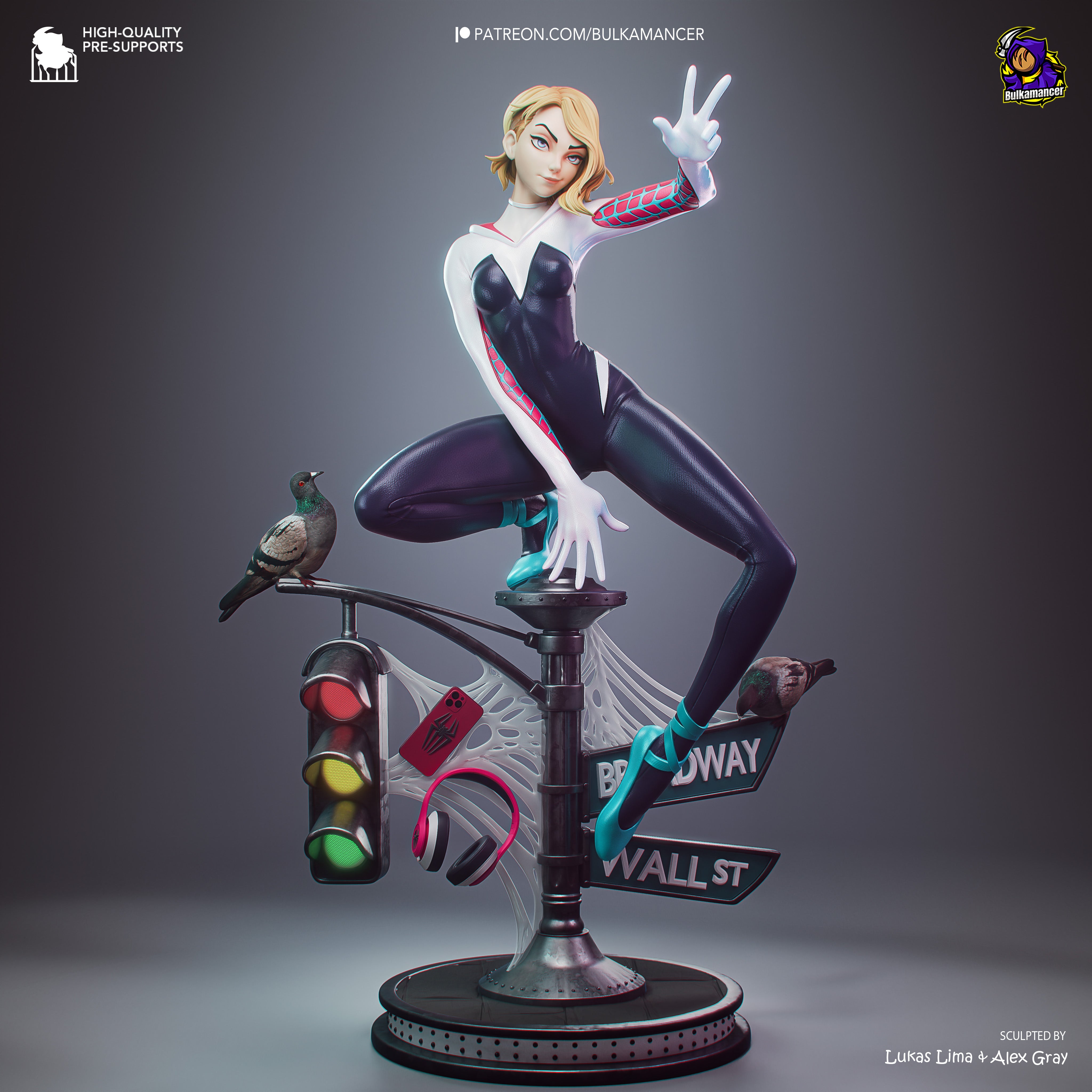 The Ghost-Spider Statue