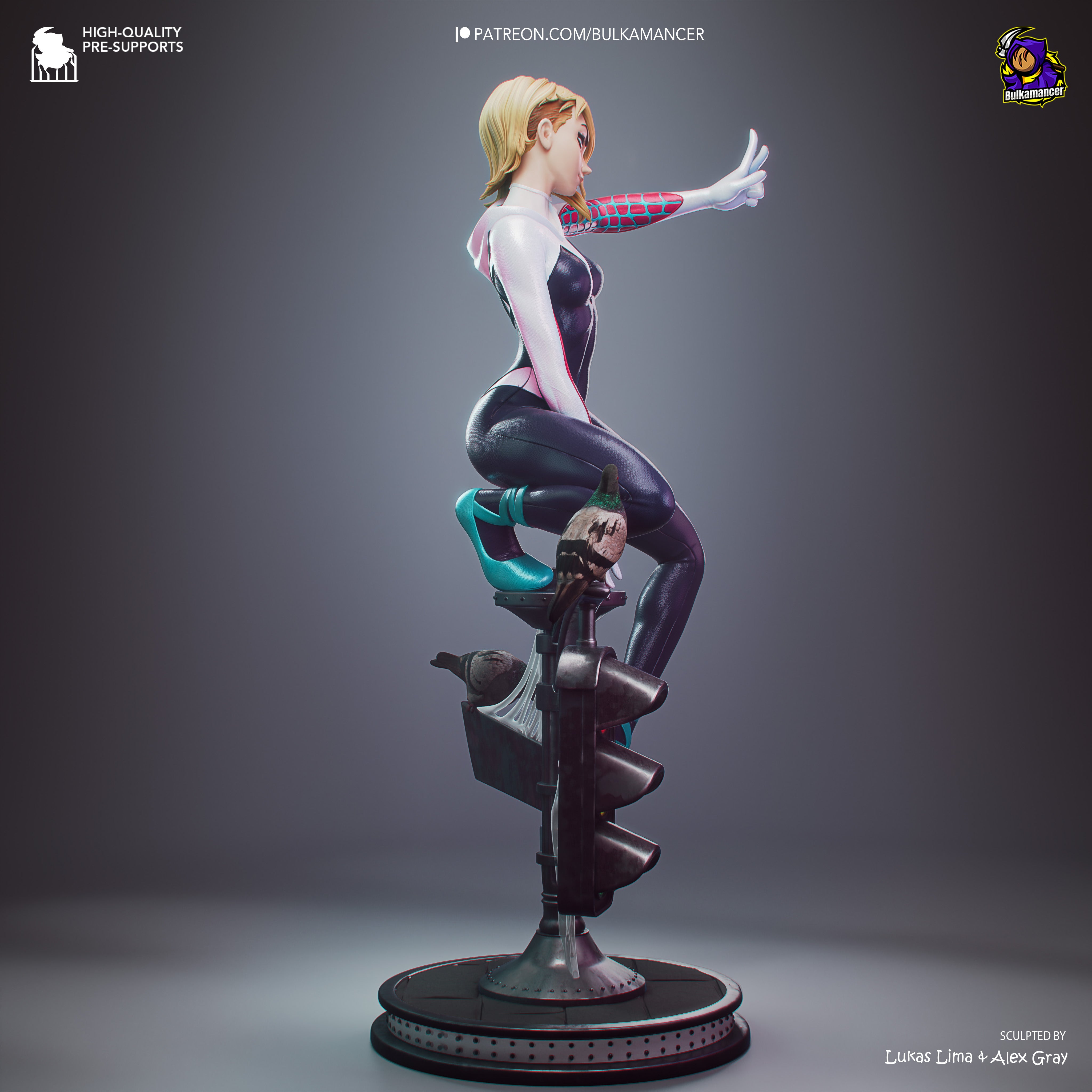 The Ghost-Spider Statue
