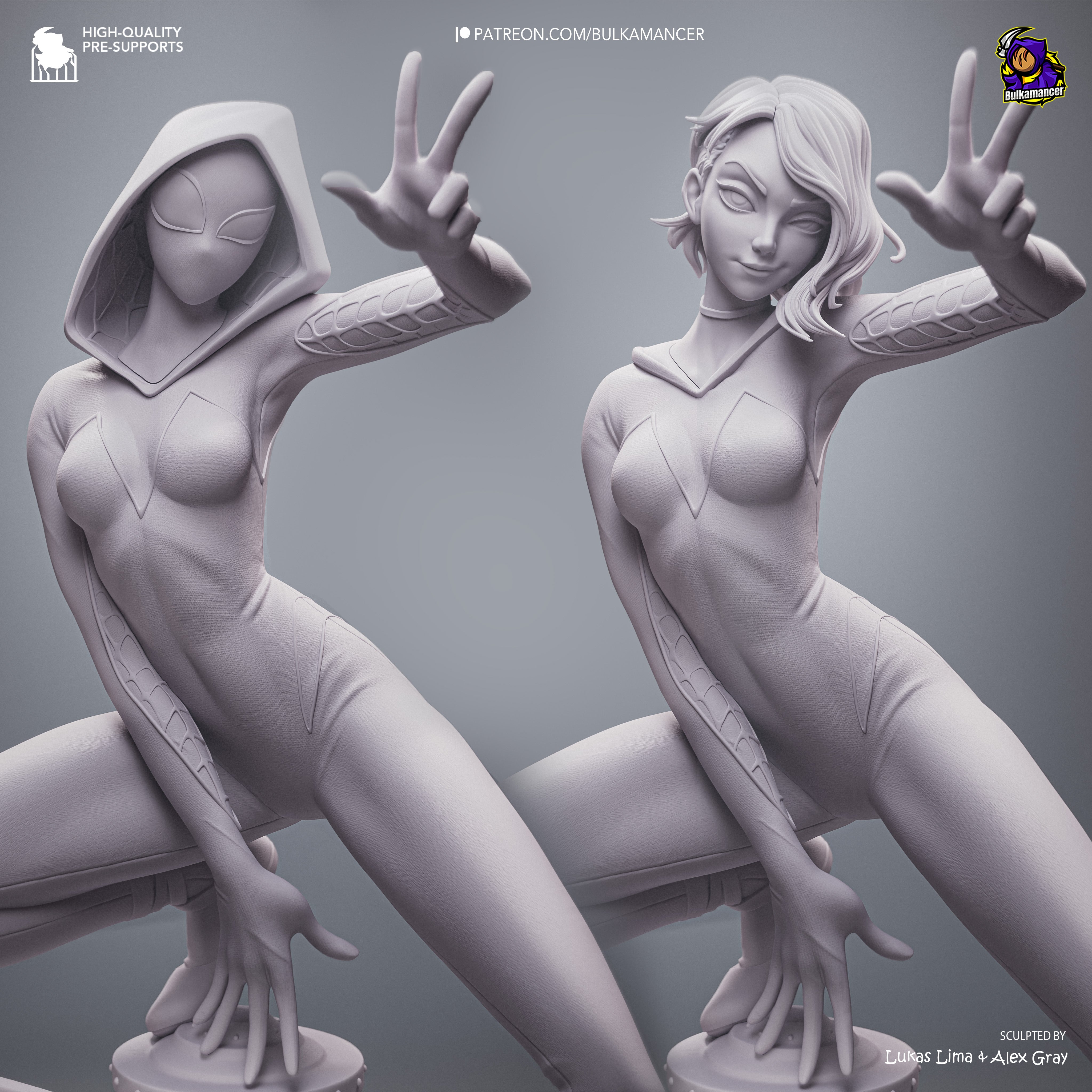 The Ghost-Spider Statue