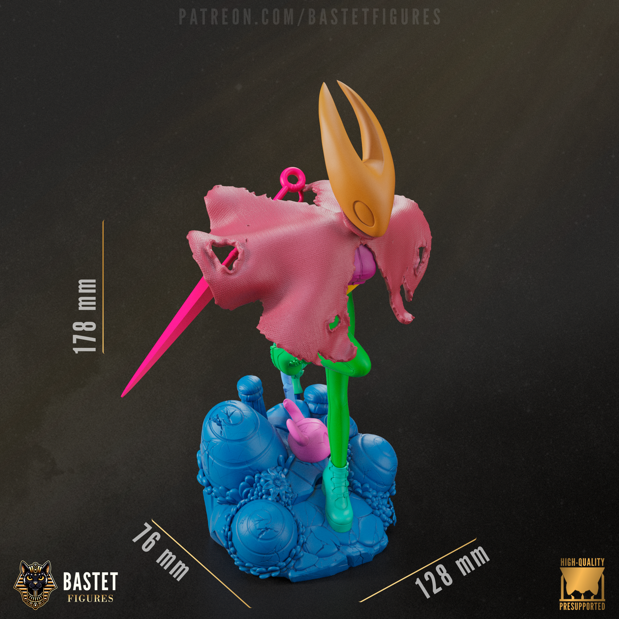The Hornet | Maximum Detailed 12K 3D printed figure