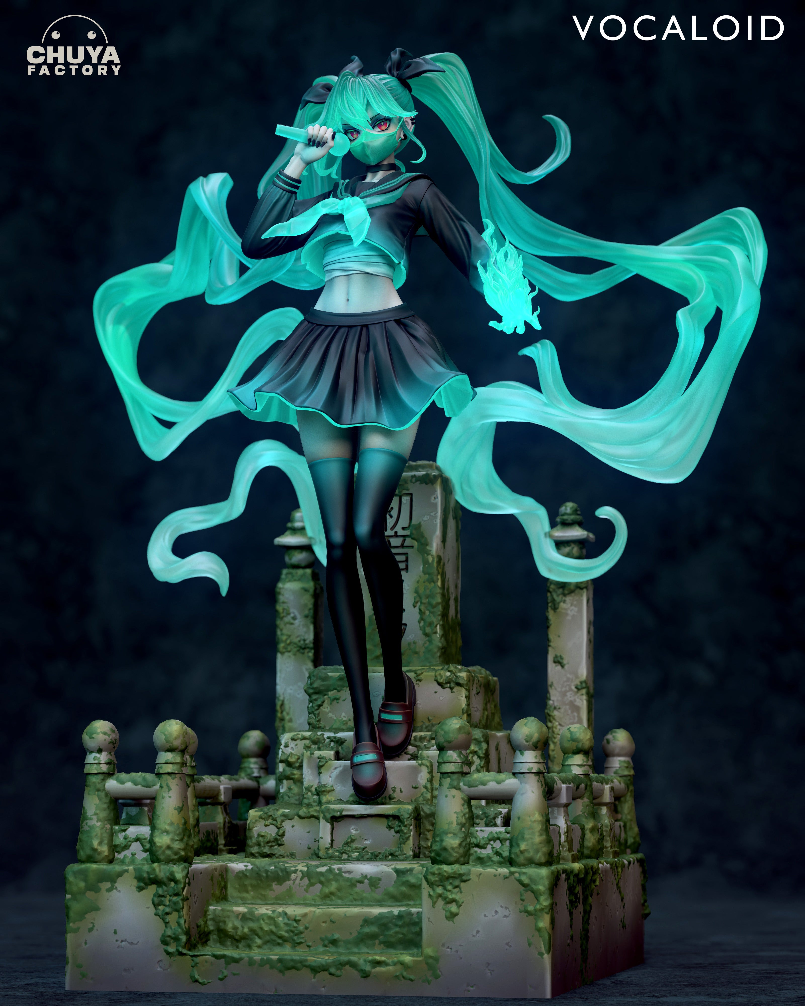 The Virtual Idol | Maximum Detailed 12K 3D printed figure