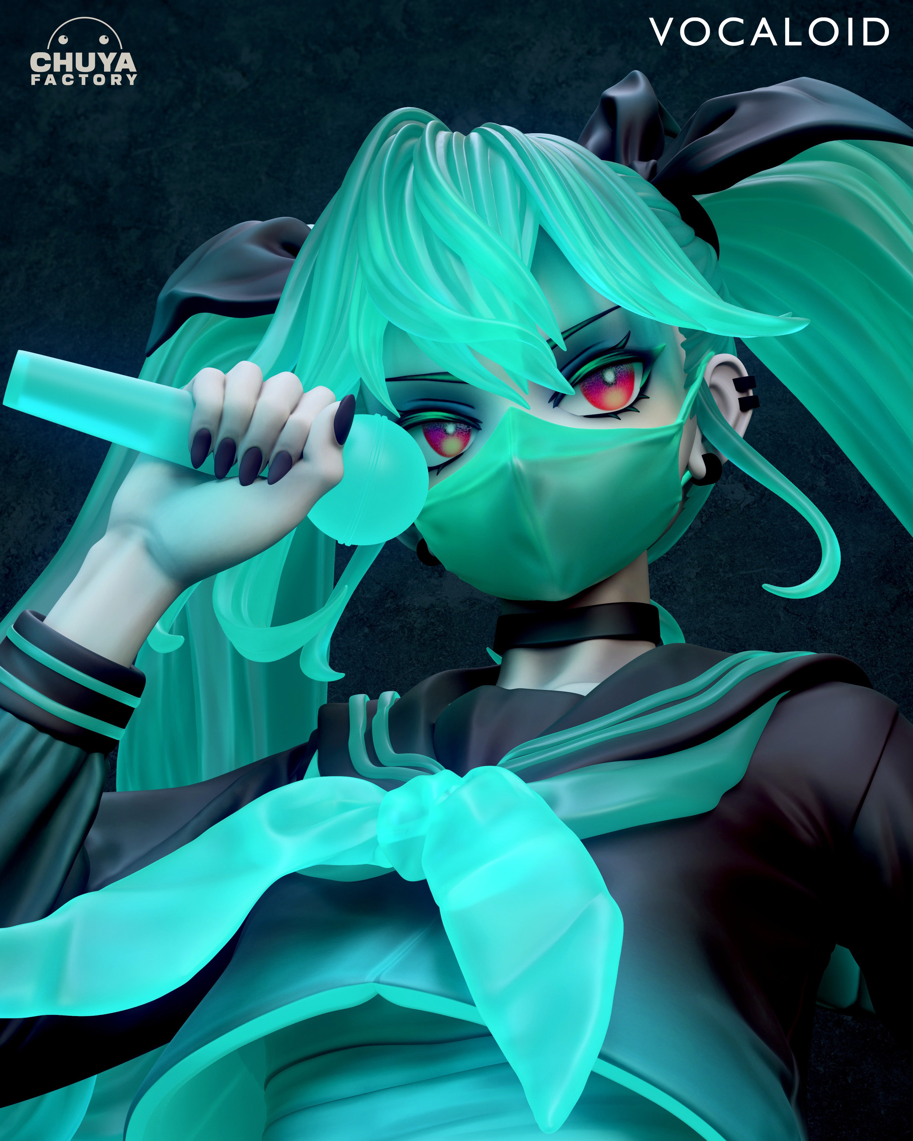 The Virtual Idol | Maximum Detailed 12K 3D printed figure