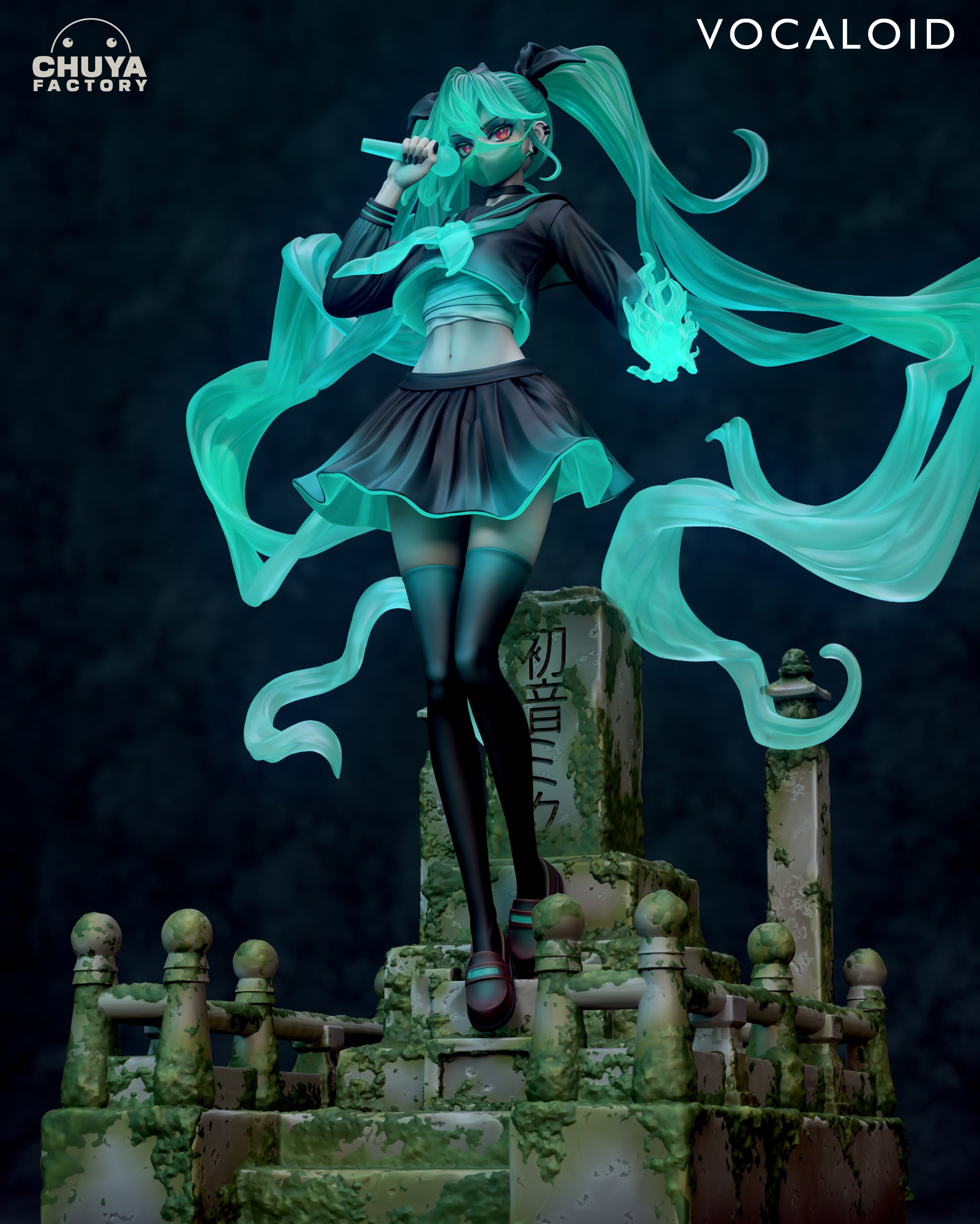 The Virtual Idol | Maximum Detailed 12K 3D printed figure