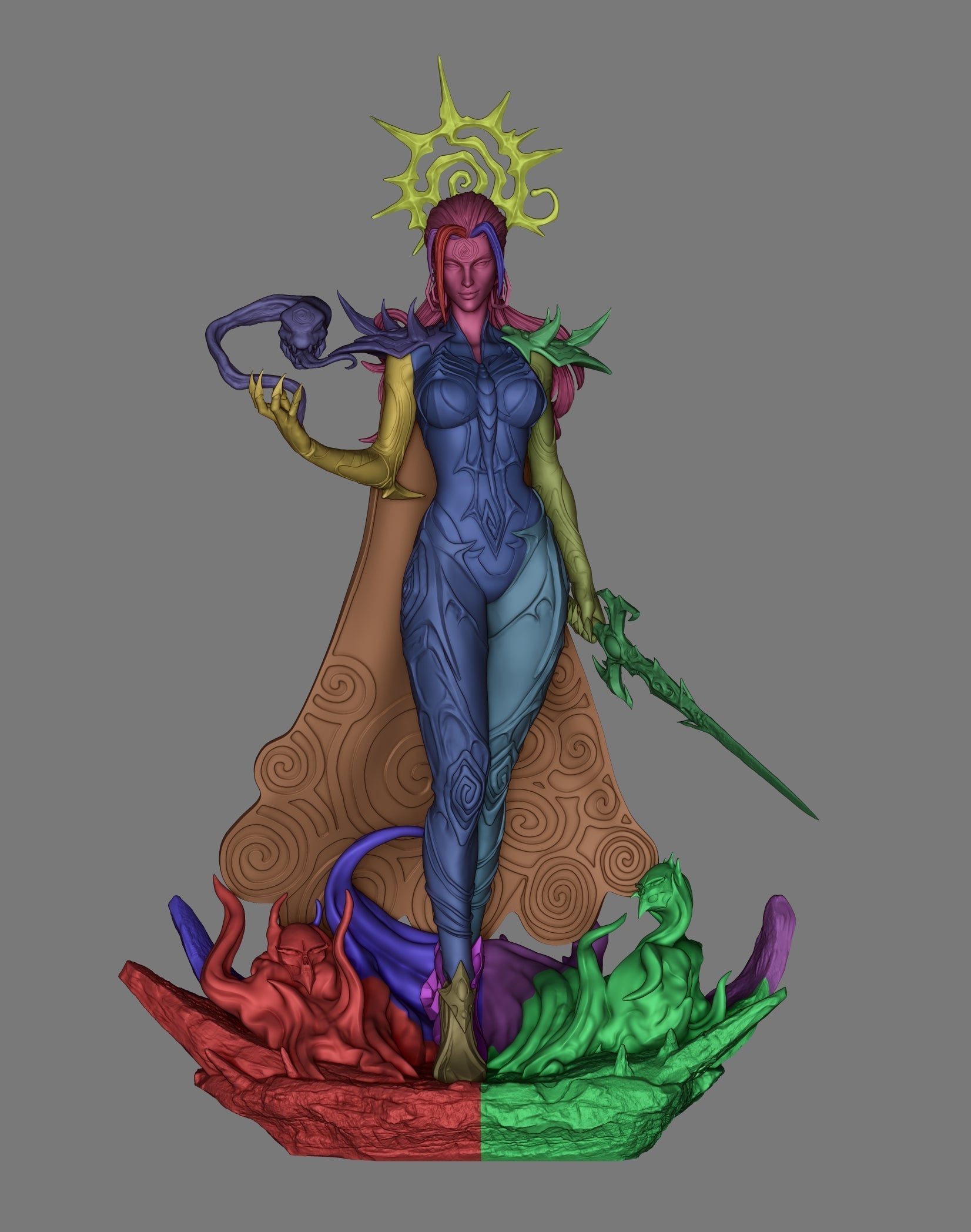 Empress of Death Statue