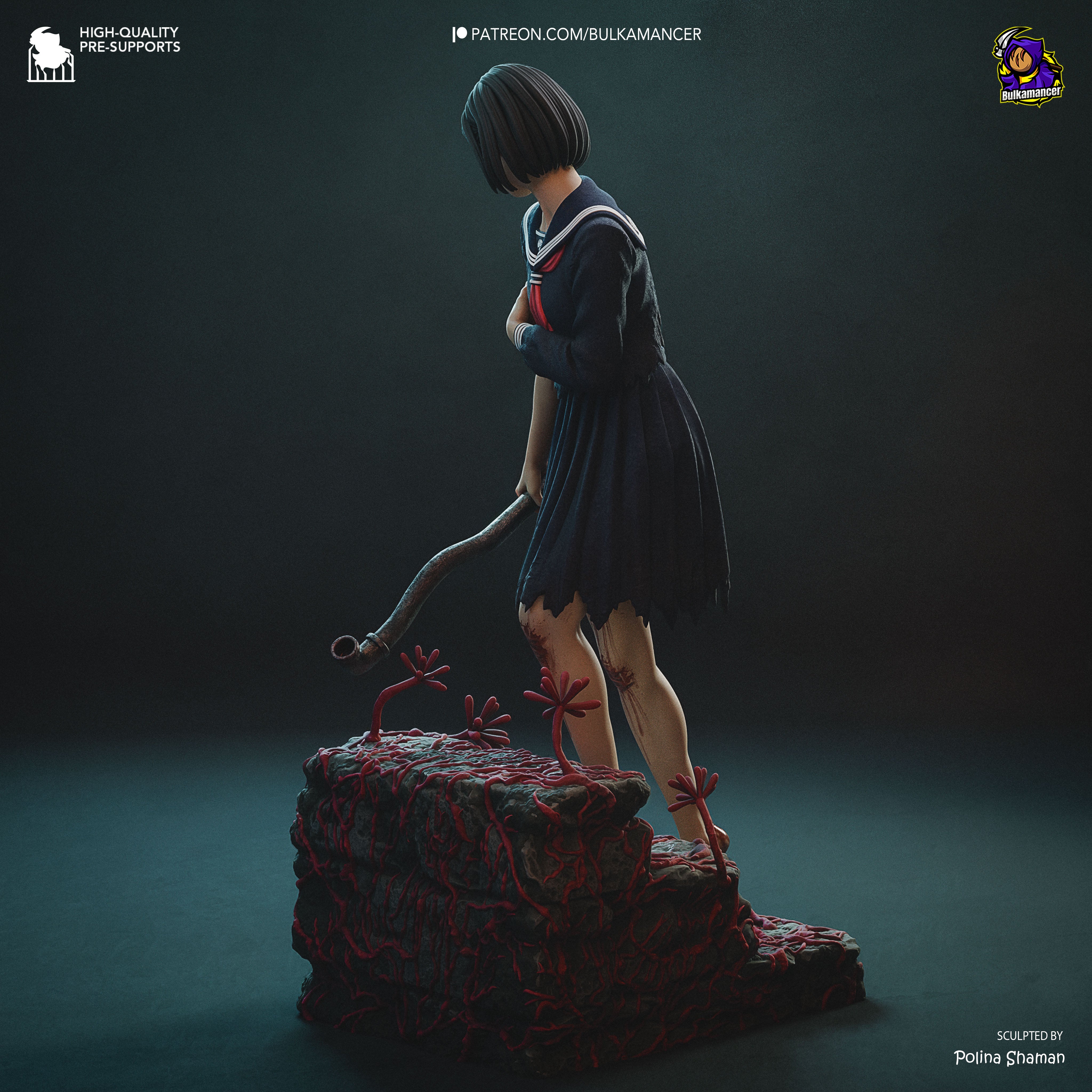 The Blooming Curse | Maximum Detailed 12K 3D printed figure