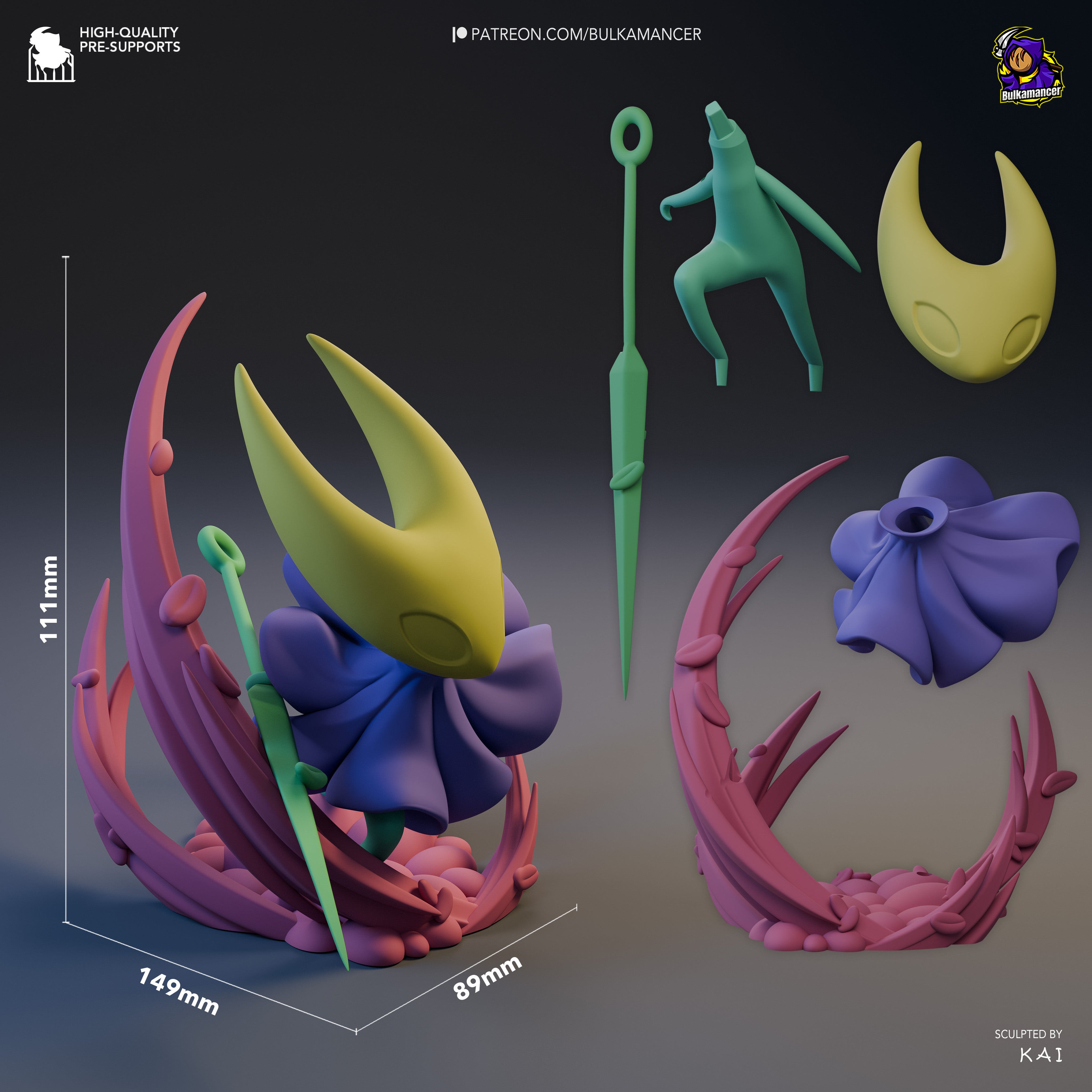 Weaver of Fate | Maximum Detailed 12K 3D printed figure