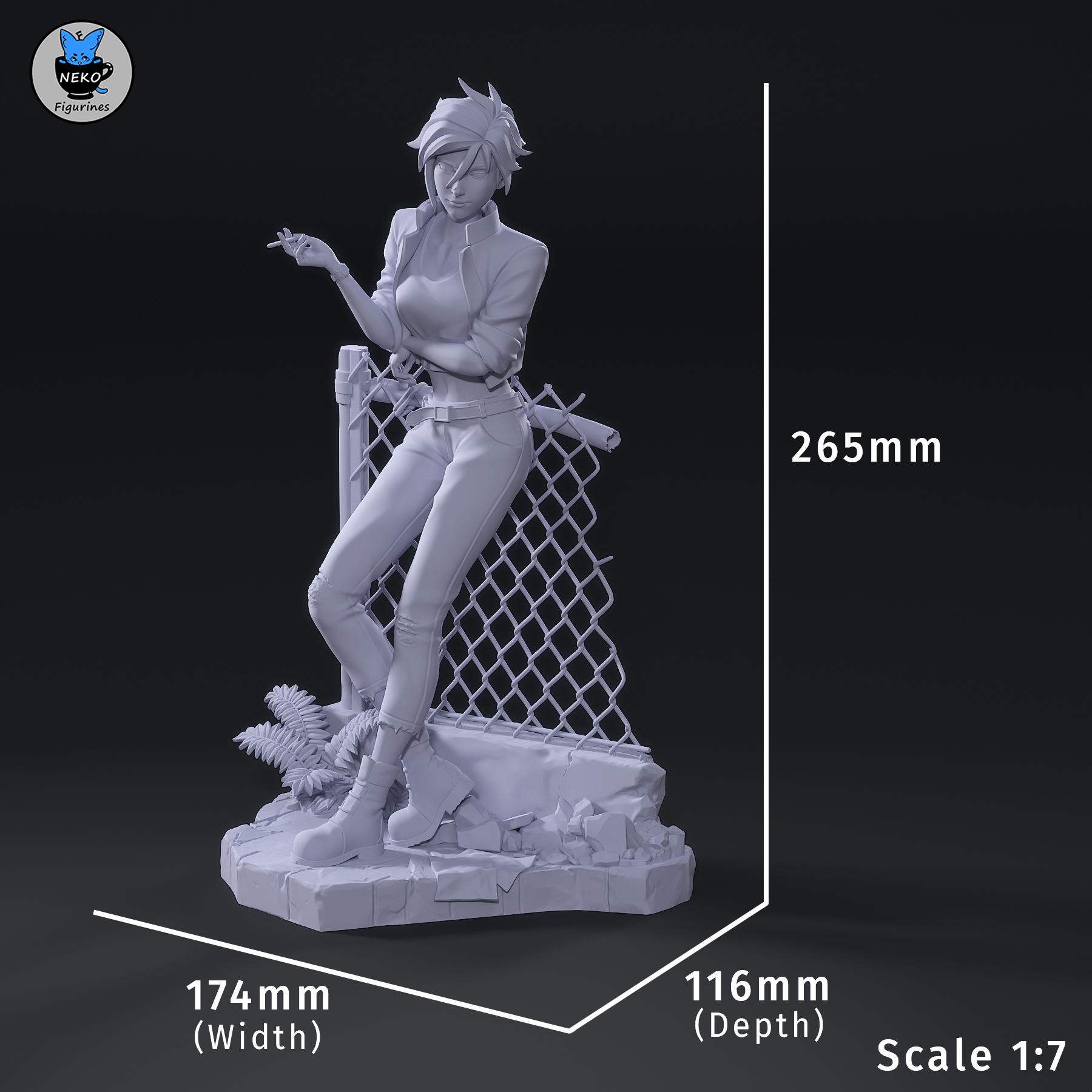 The Vanishing Act | Maximum Detailed 12K 3D printed figure