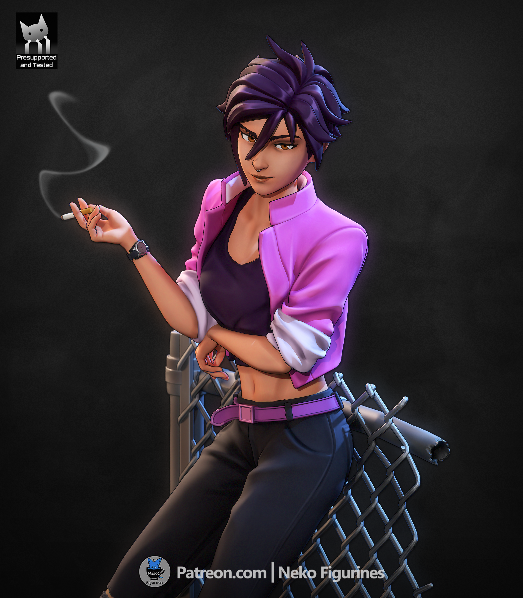 The Vanishing Act | Maximum Detailed 12K 3D printed figure