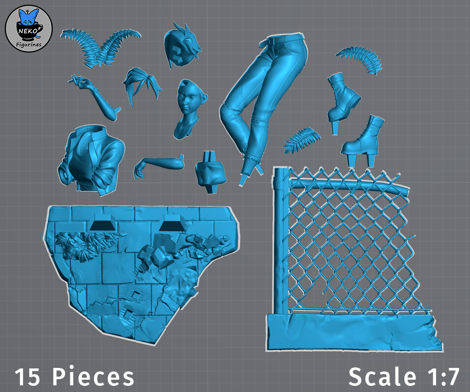 The Vanishing Act | Maximum Detailed 12K 3D printed figure