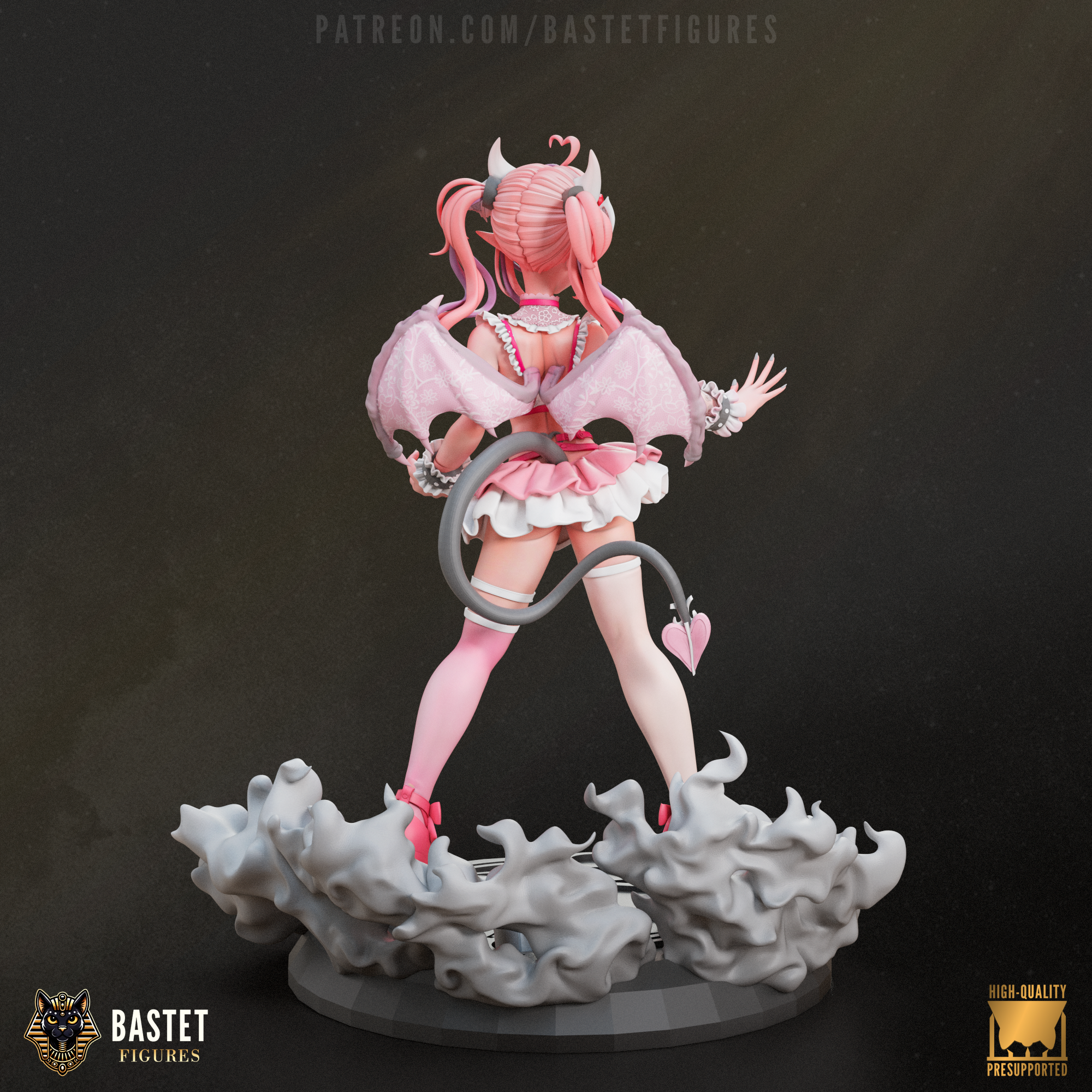 The Chaos Queen | Maximum Detailed 12K 3D printed figure