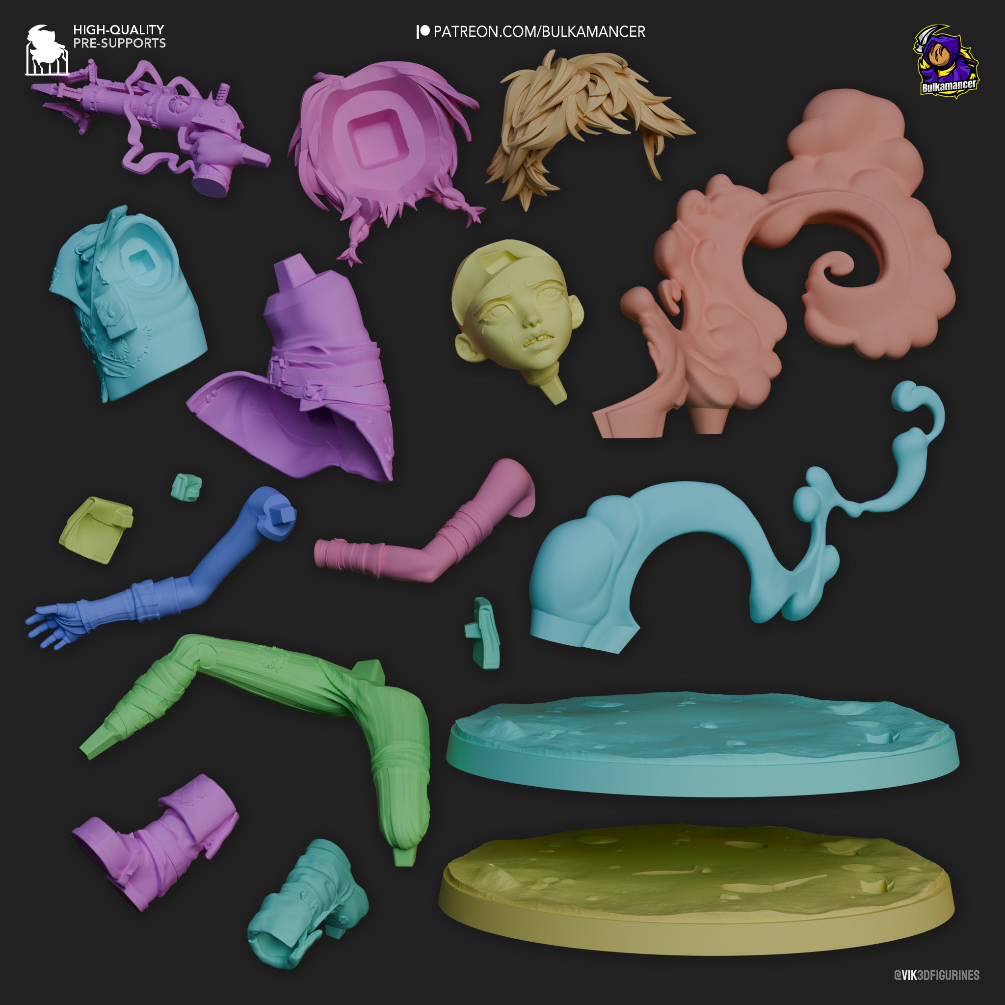 The Loyal Sidekick | Maximum Detailed 12K 3D printed figure