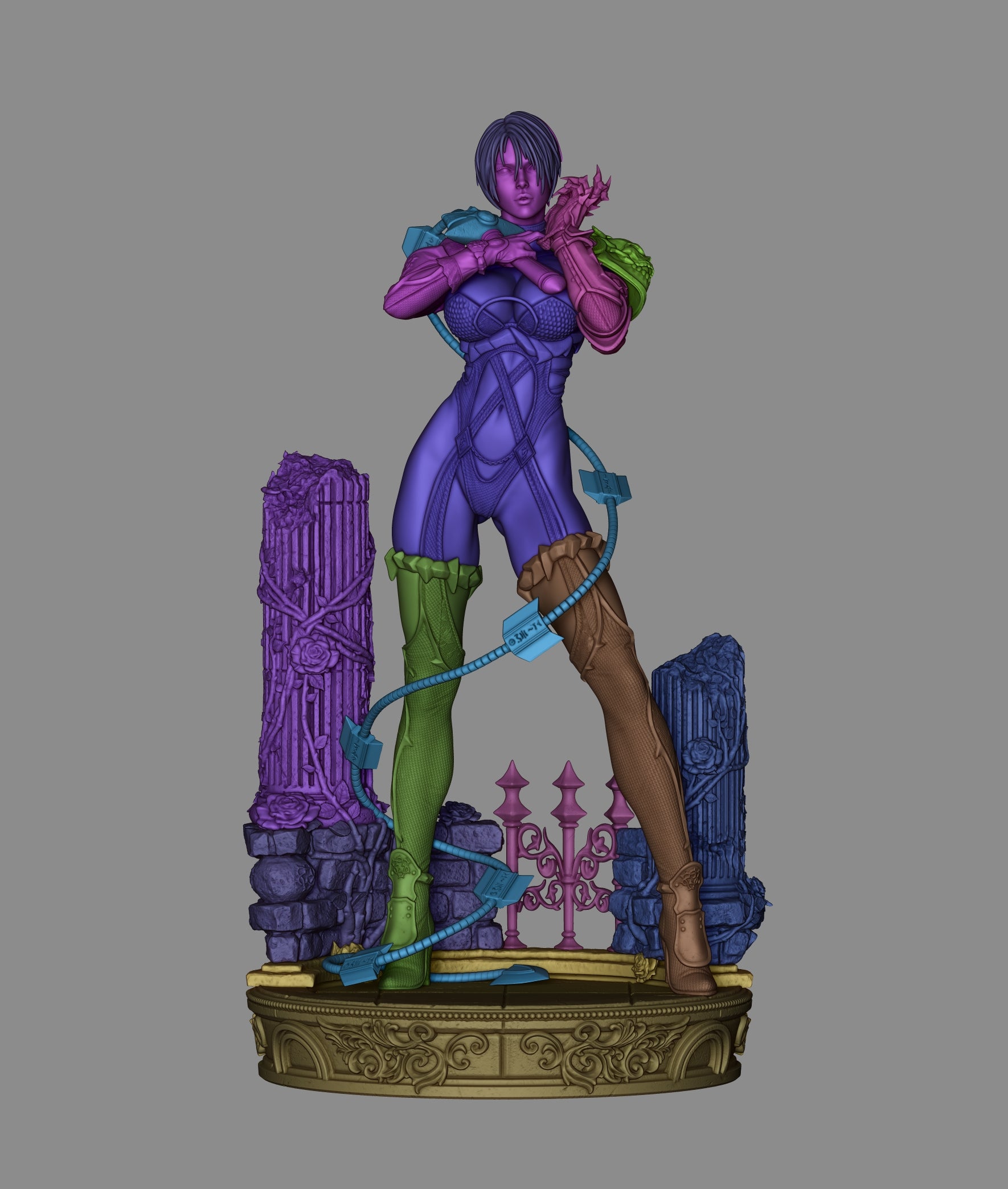 Ivy Valentine Statue
