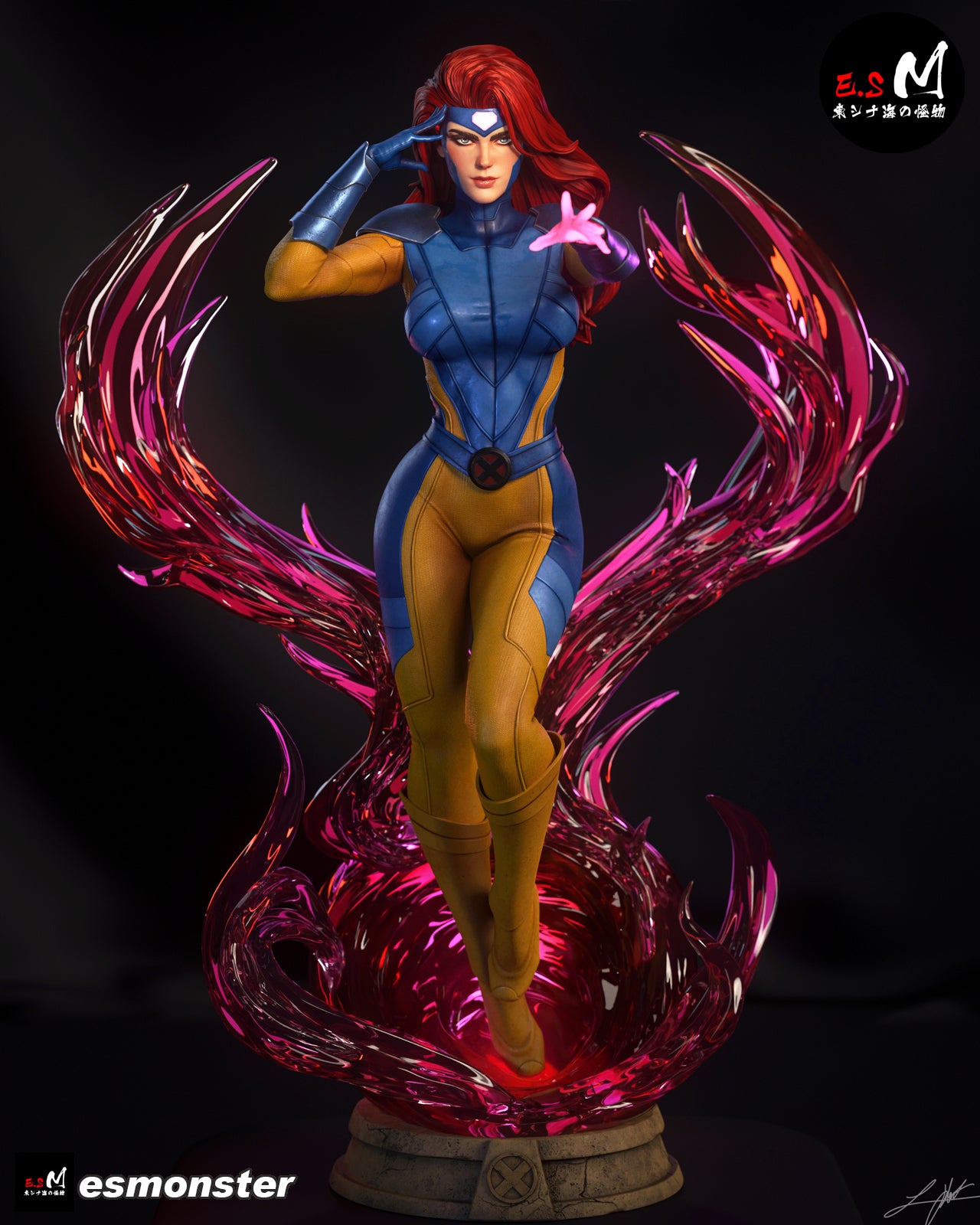 The Phoenix Statue