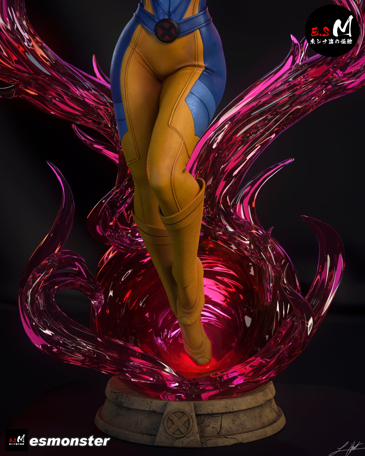 The Phoenix Statue
