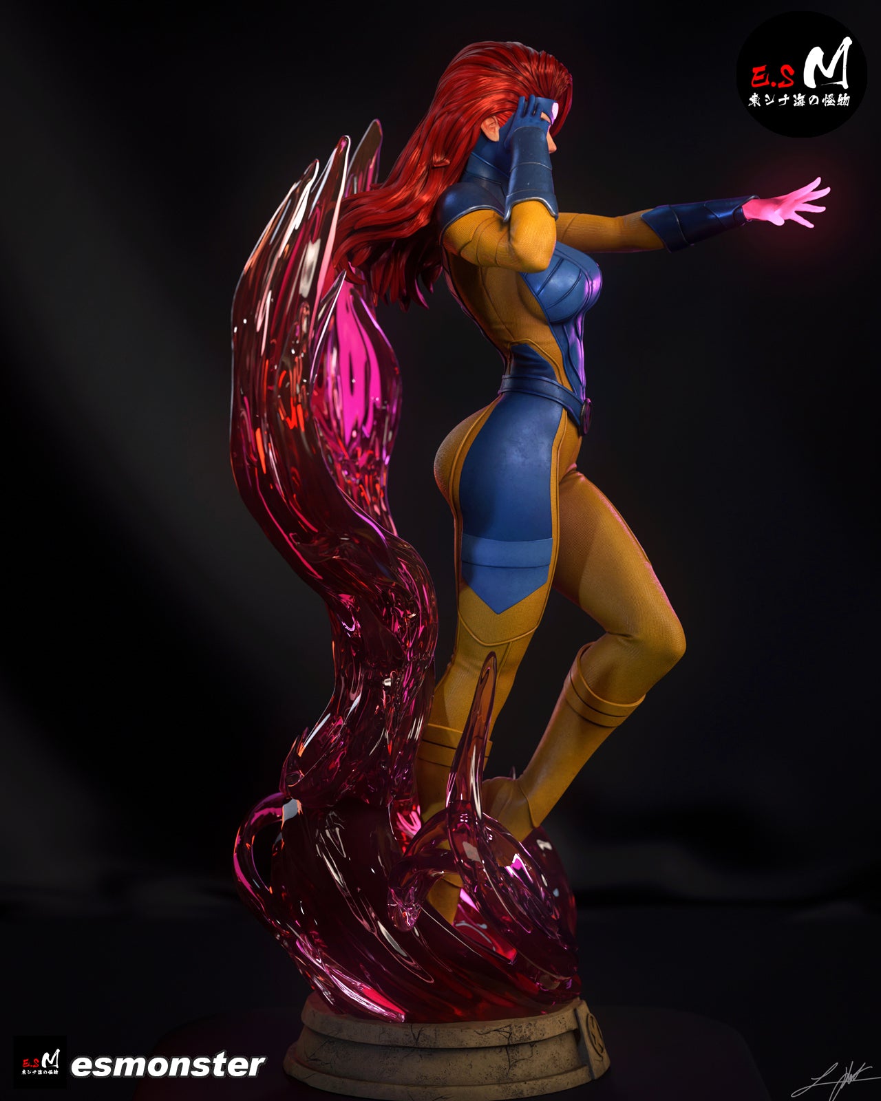 The Phoenix Statue