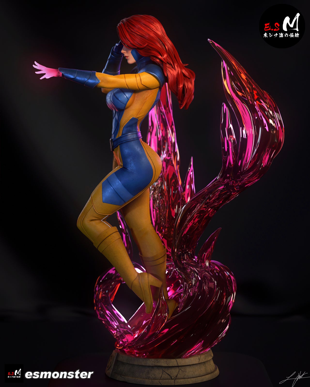 The Phoenix Statue