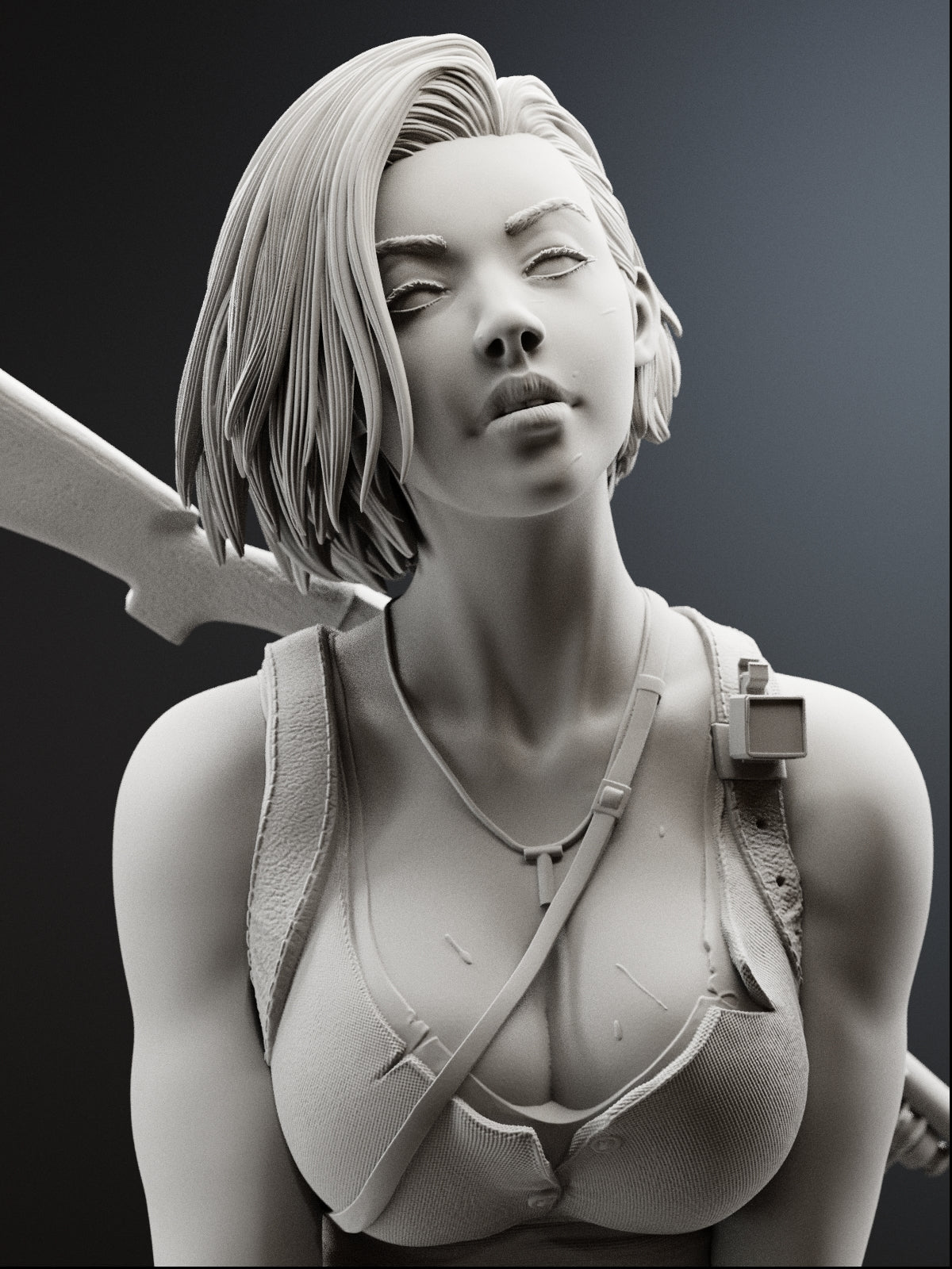 The Relentless Operative | Maximum Detailed 12K 3D printed figure